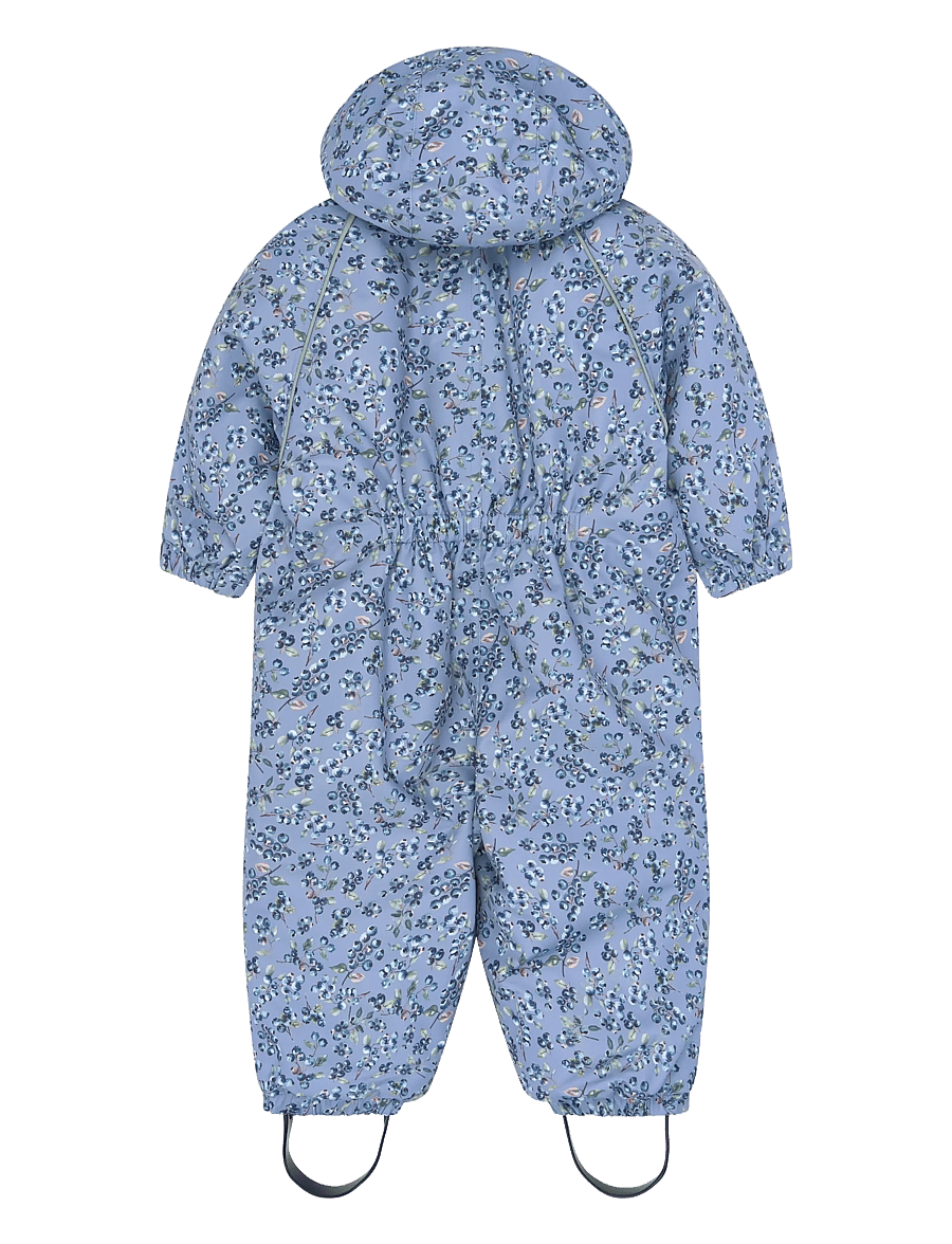 Petit Piao - PPDard Snowsuit - talvekombed - stonewash blueberry aop - 2