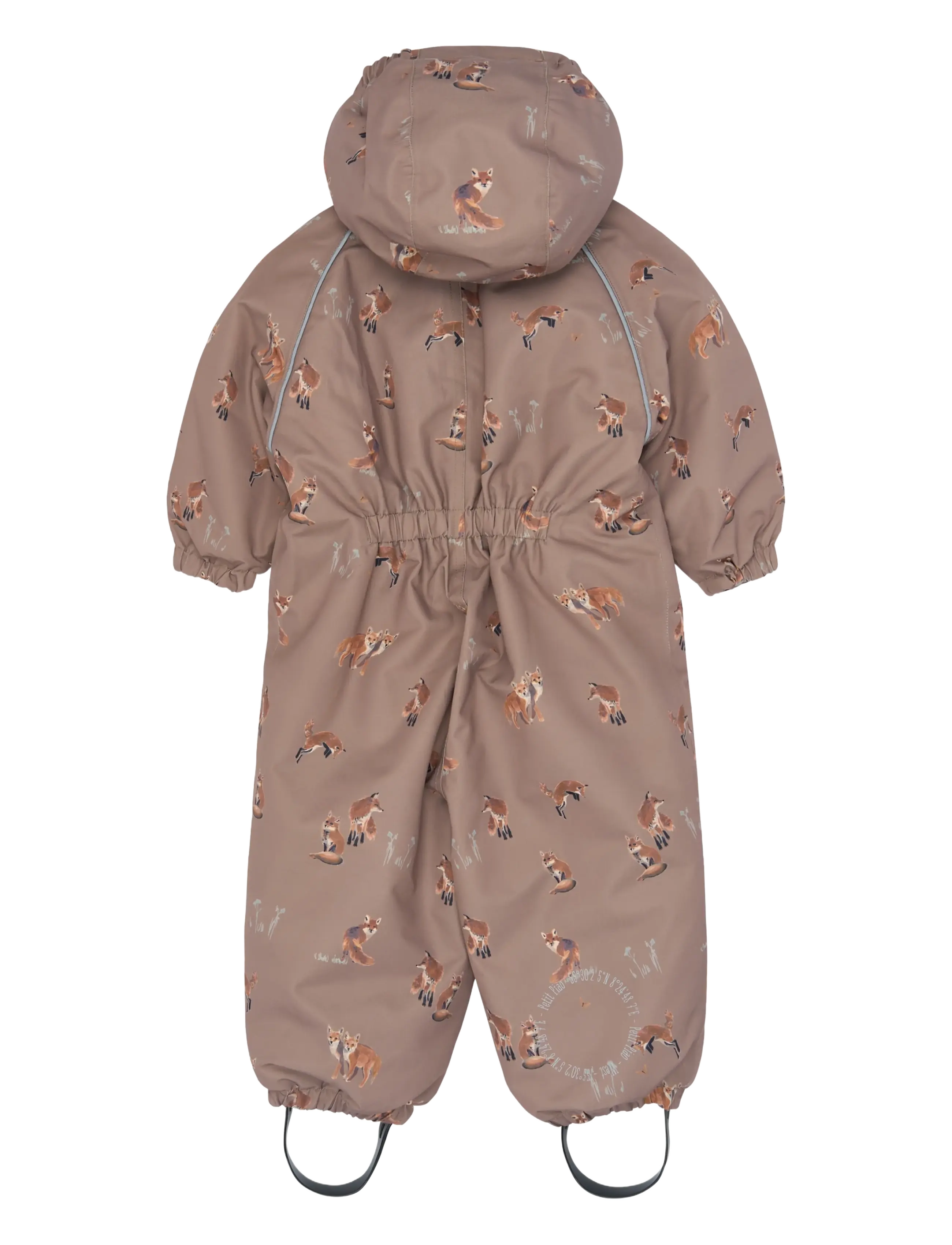 Petit Piao - PPDard Snowsuit - snowsuit - fossil fox aop - 1