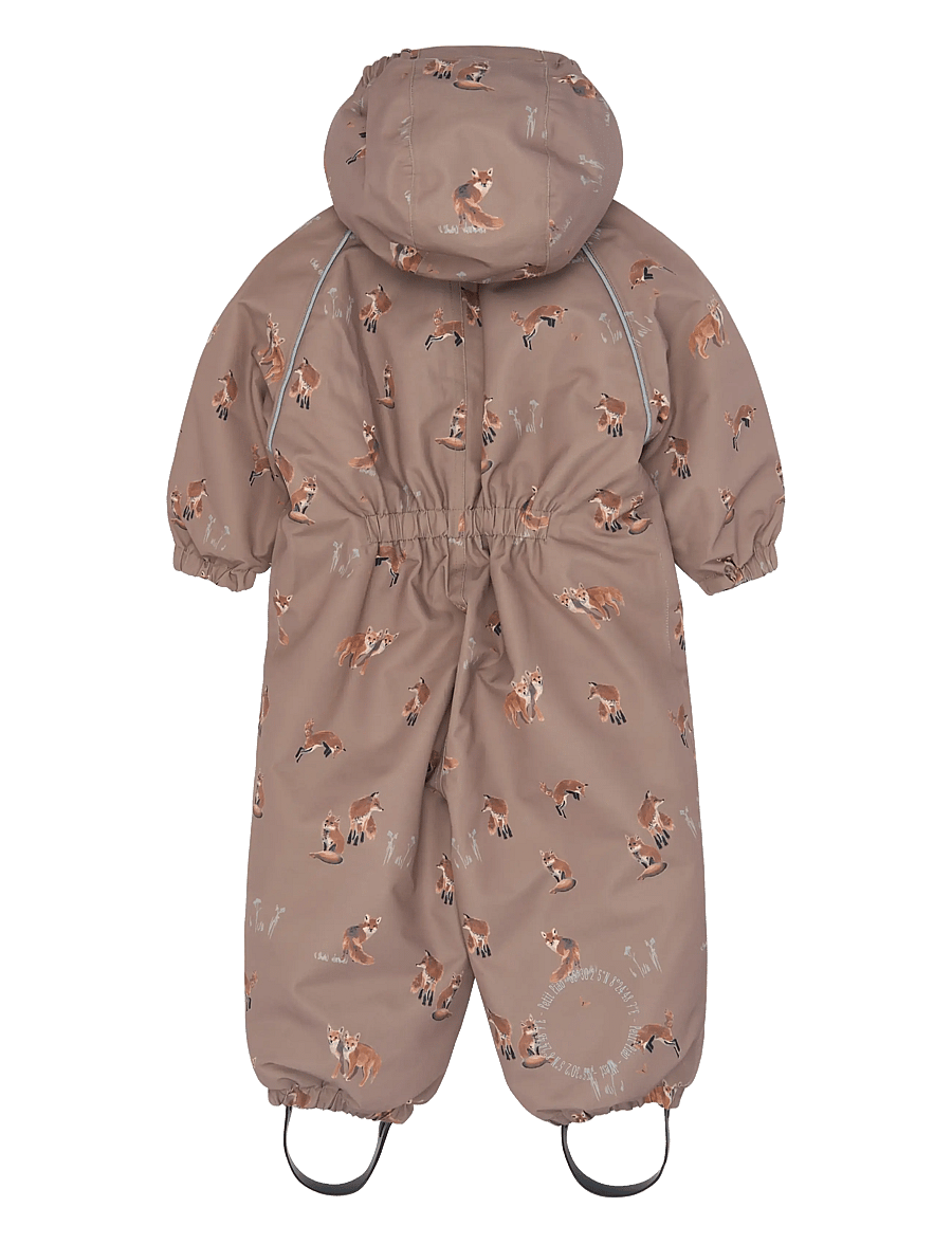 Petit Piao - PPDard Snowsuit - schneeanzug - fossil fox aop - 1