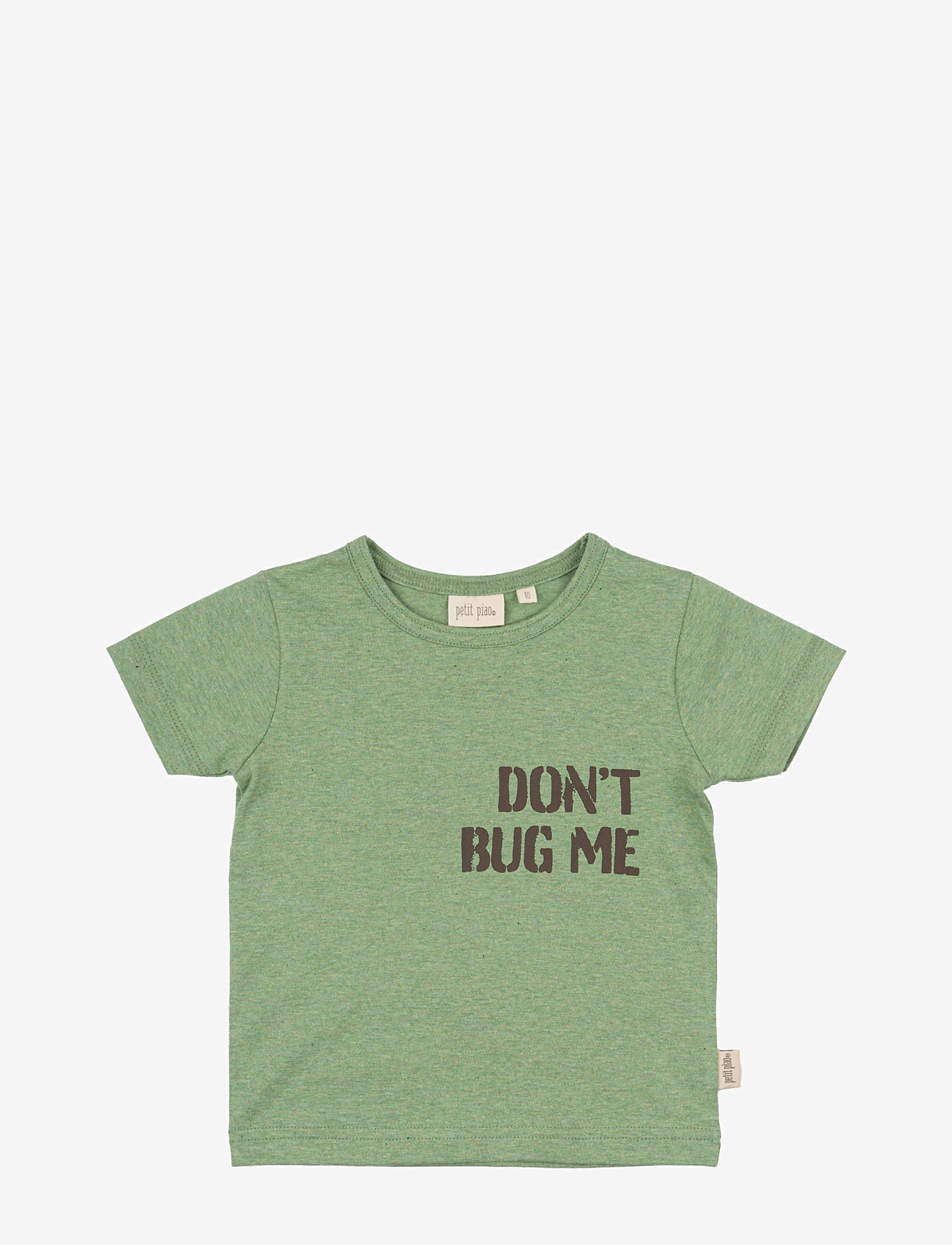 Petit Piao - T-shirt S/S Motif - lühikeste varrukatega t-särgid - granite green - 1