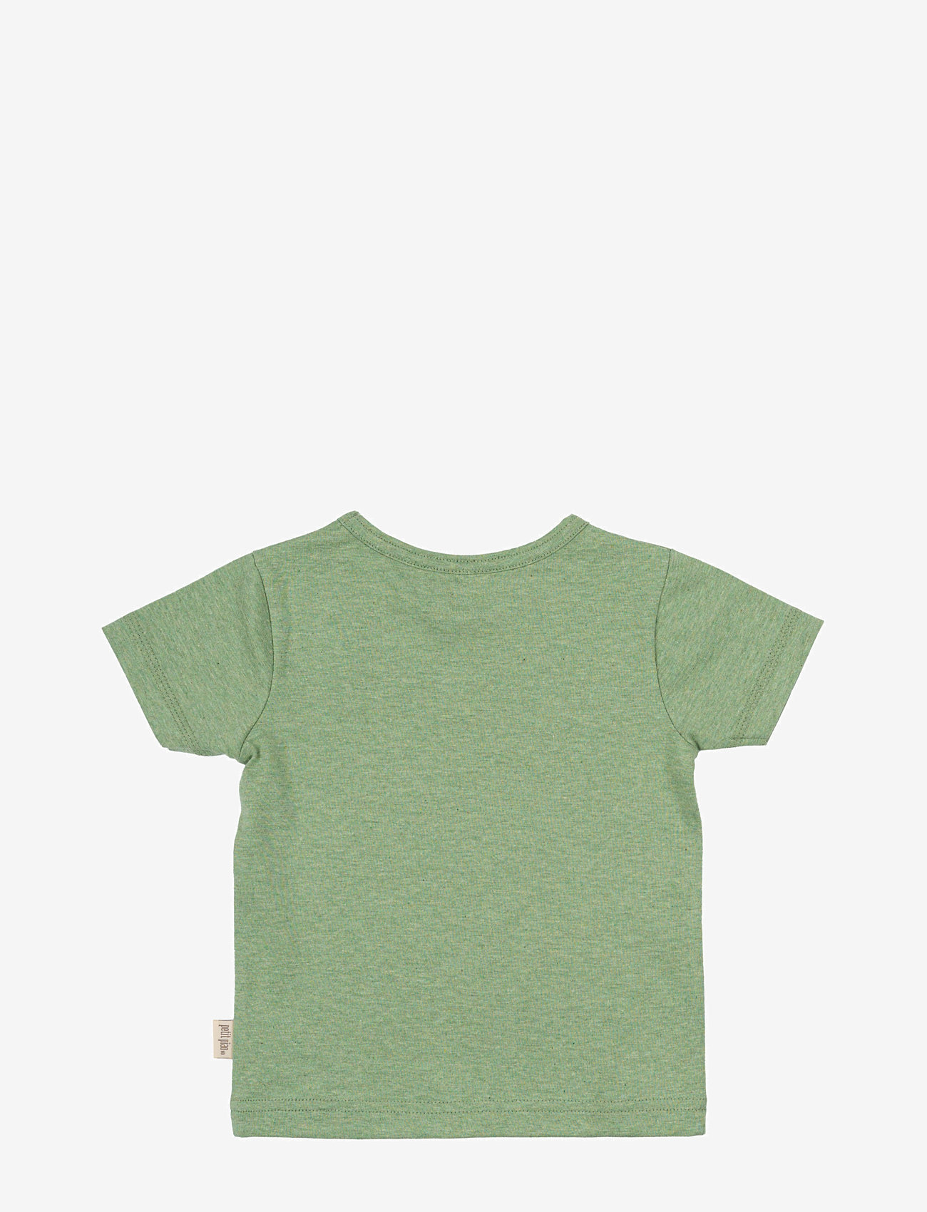 Petit Piao - T-shirt S/S Motif - lühikeste varrukatega t-särgid - granite green - 2