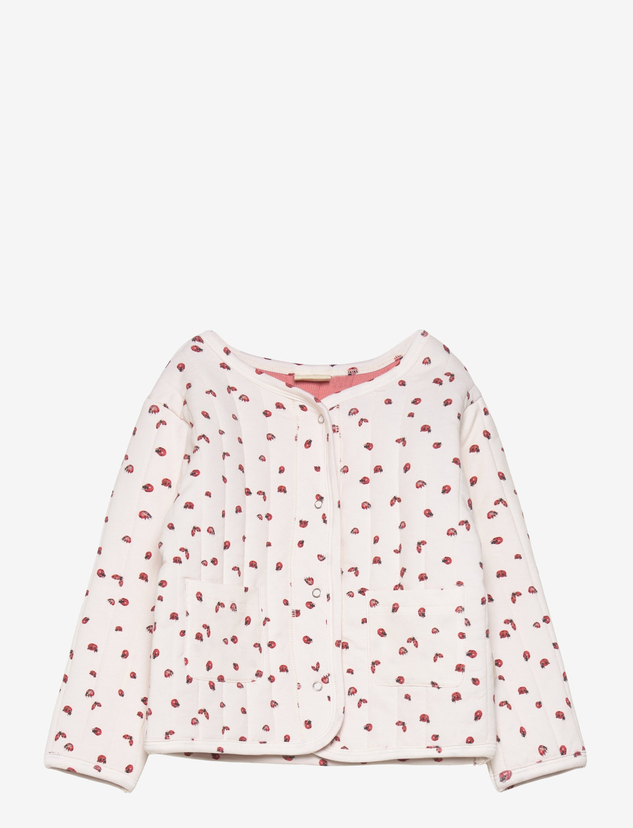 Petit Piao - Quilted Jacket Printed - ladybug - 0