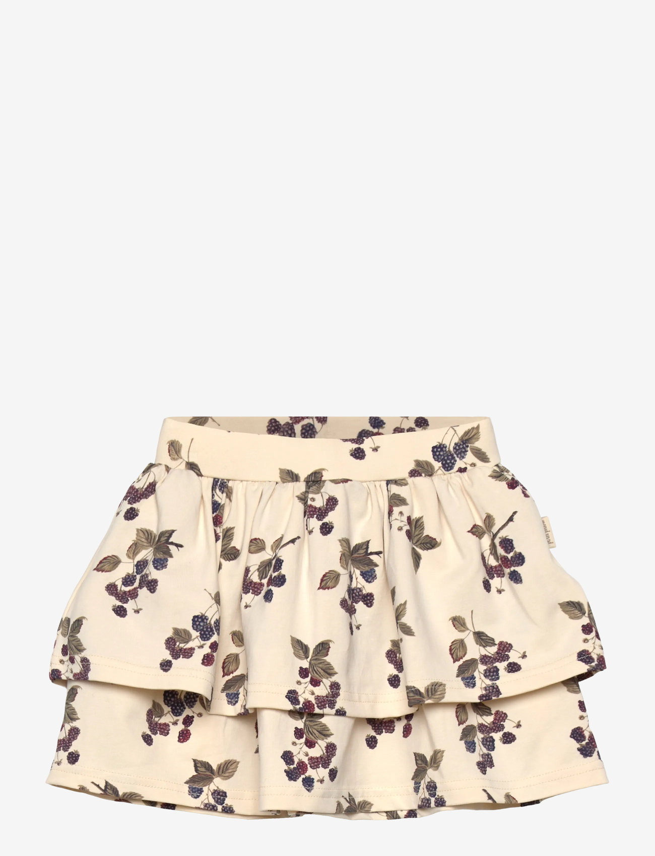 Petit Piao - Skirt Printed - kurze röcke - black berry - 0