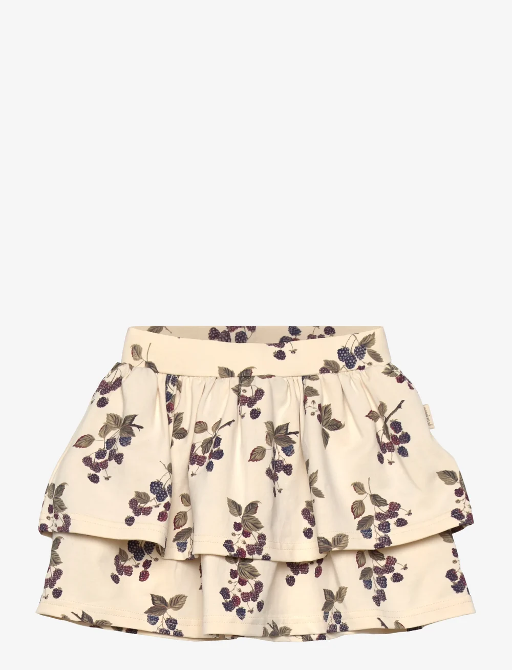 Petit Piao - Skirt Printed - kurze röcke - black berry - 0