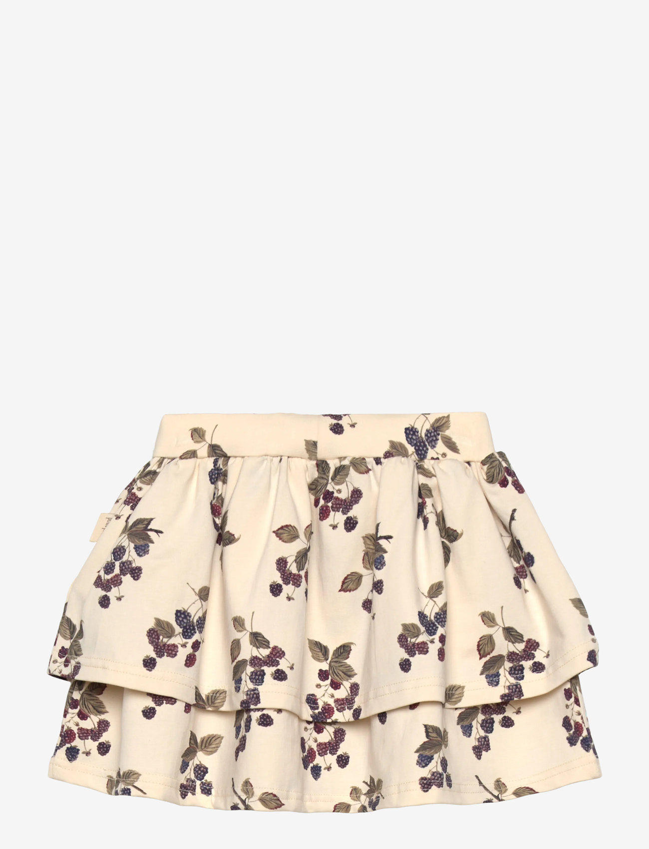 Petit Piao - Skirt Printed - kurze röcke - black berry - 1