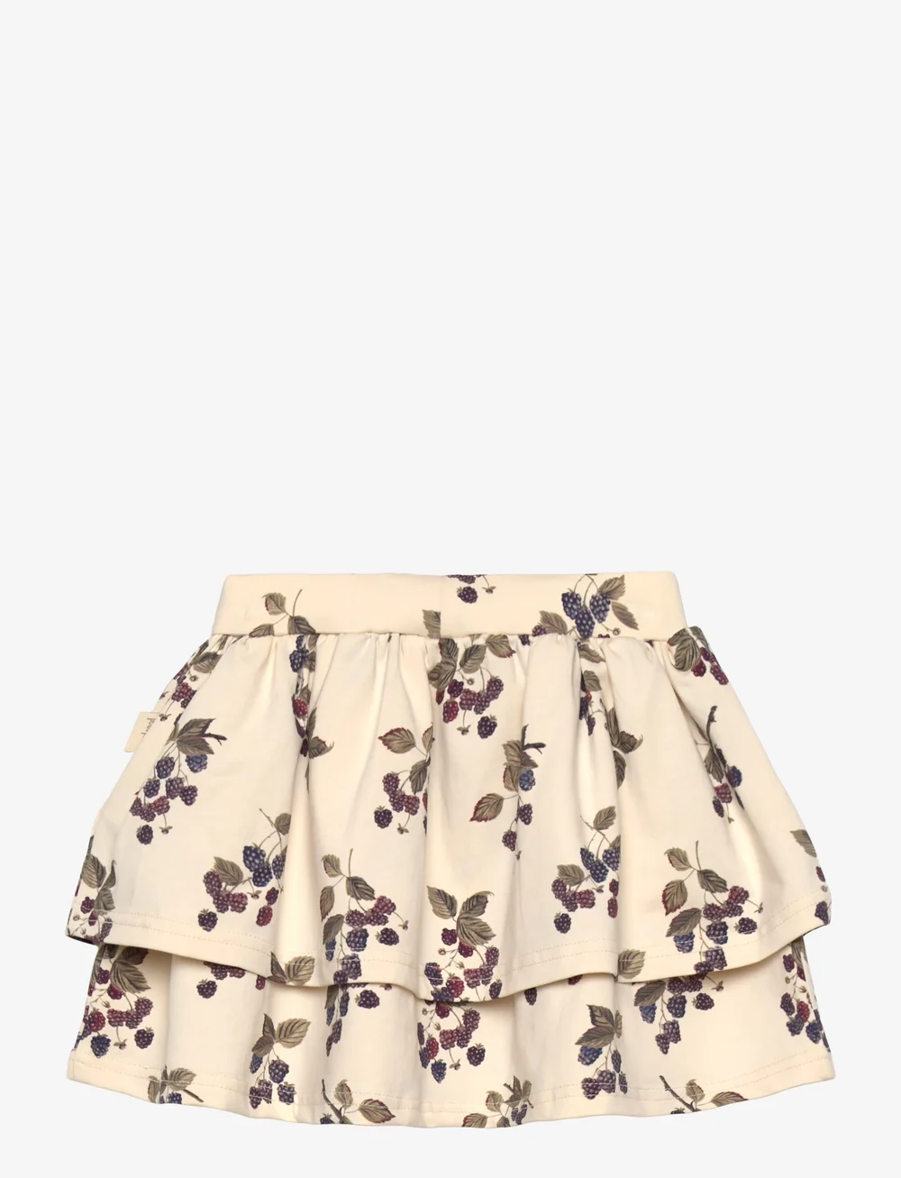 Petit Piao - Skirt Printed - kurze röcke - black berry - 1