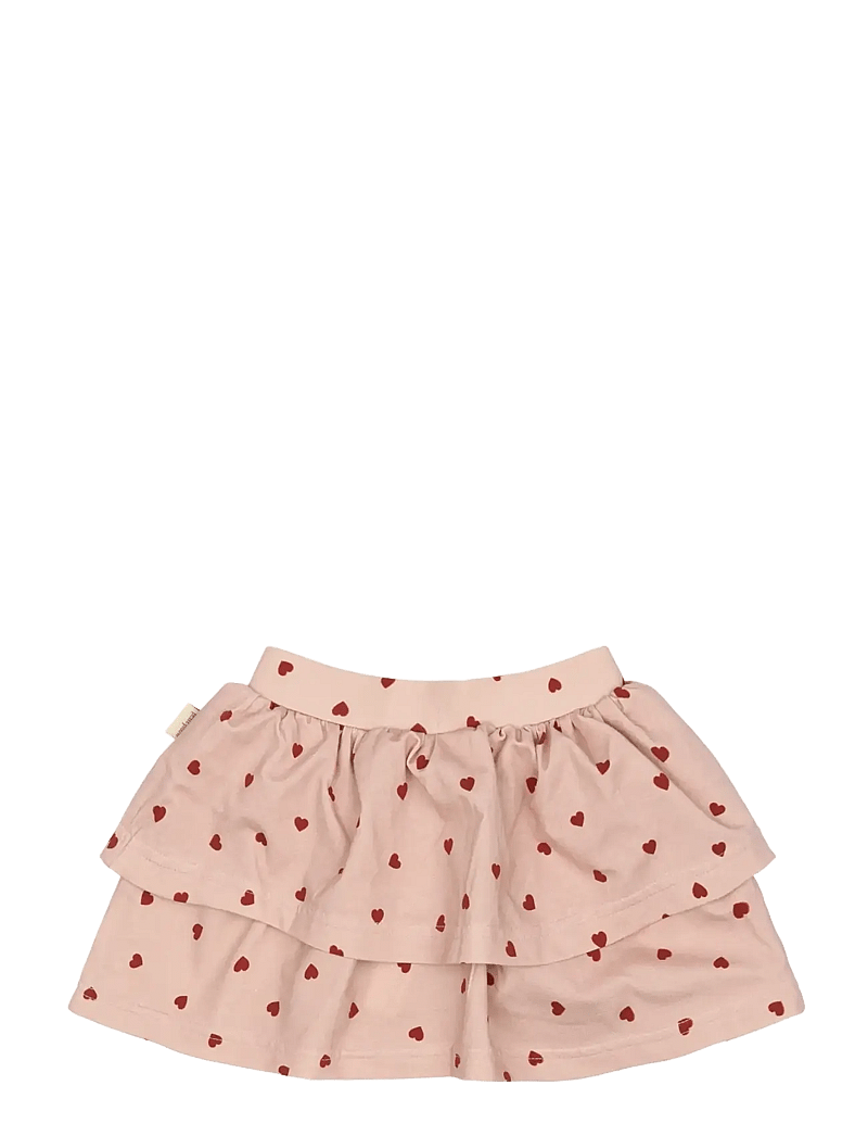 Petit Piao - Skirt Printed - korta kjolar - heart - 0