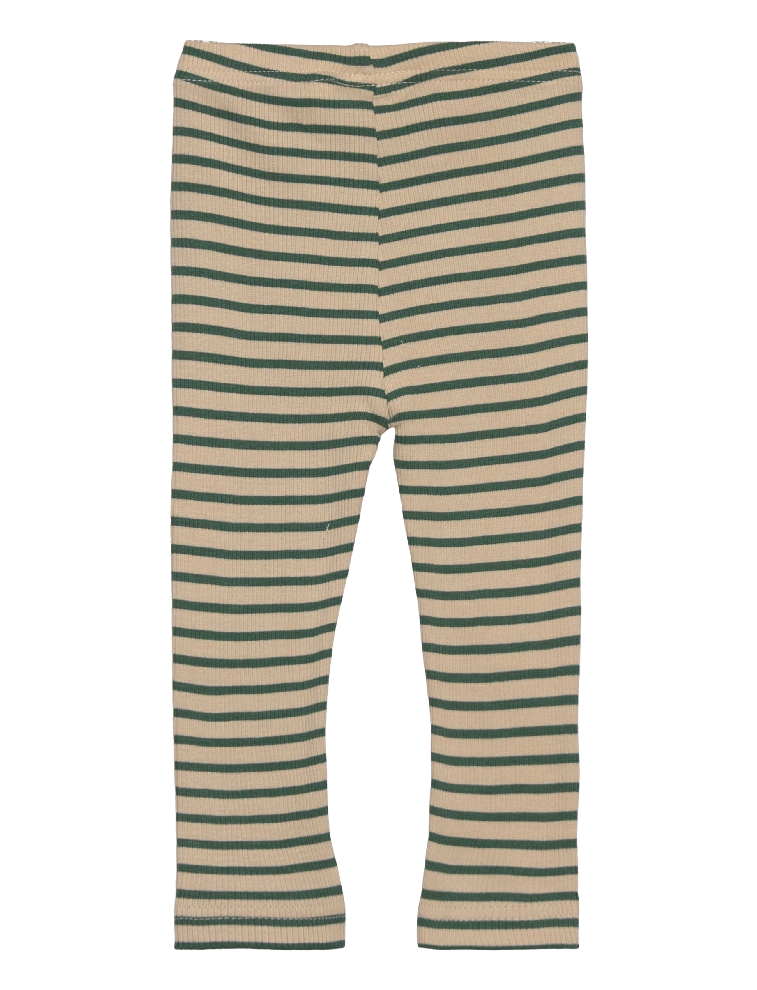 Petit Piao - Legging Modal Striped - madalaimad hinnad - emerald green/dark off white - 1