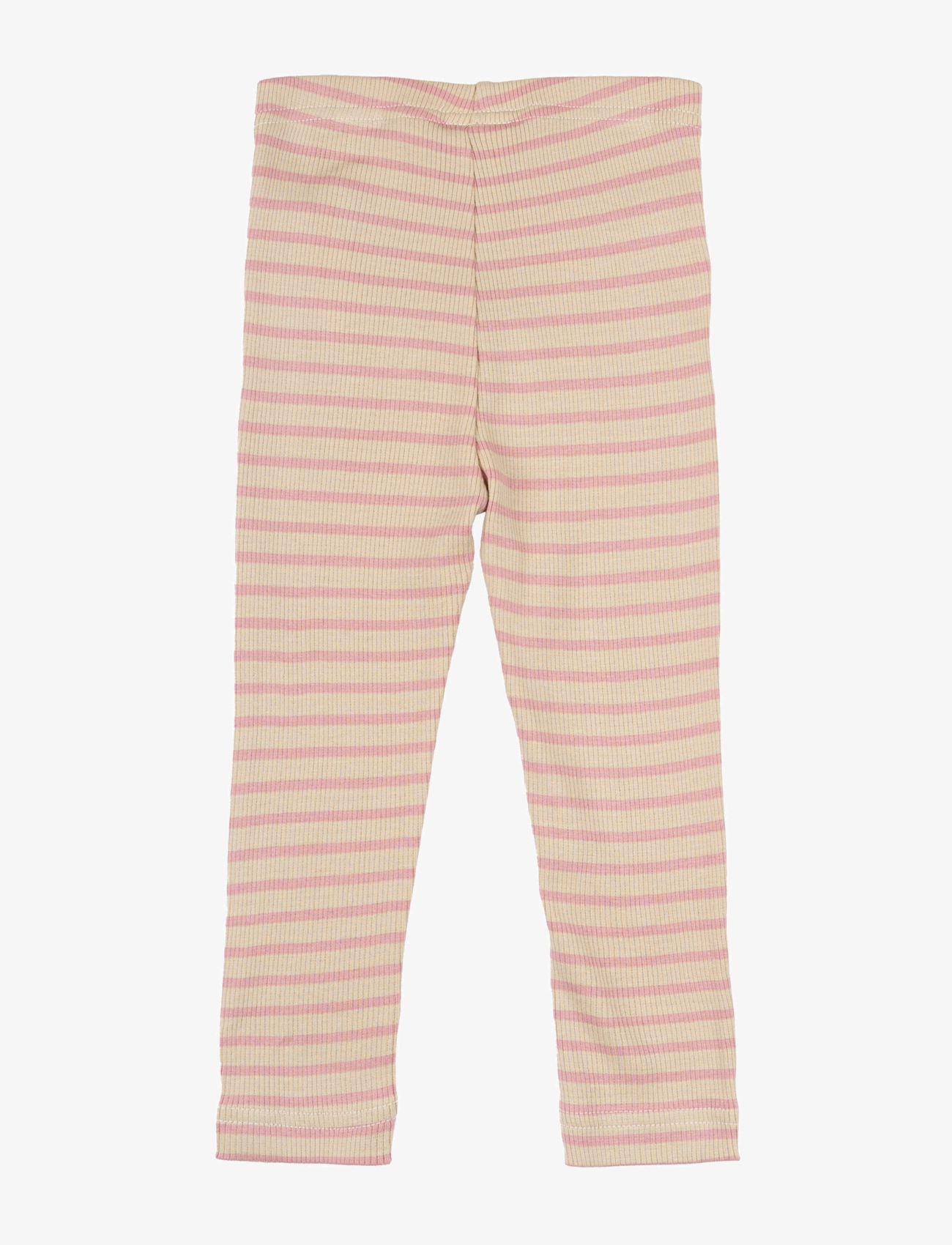 Petit Piao - Legging Modal Striped - leggingsit - bright rose/dark off white - 1