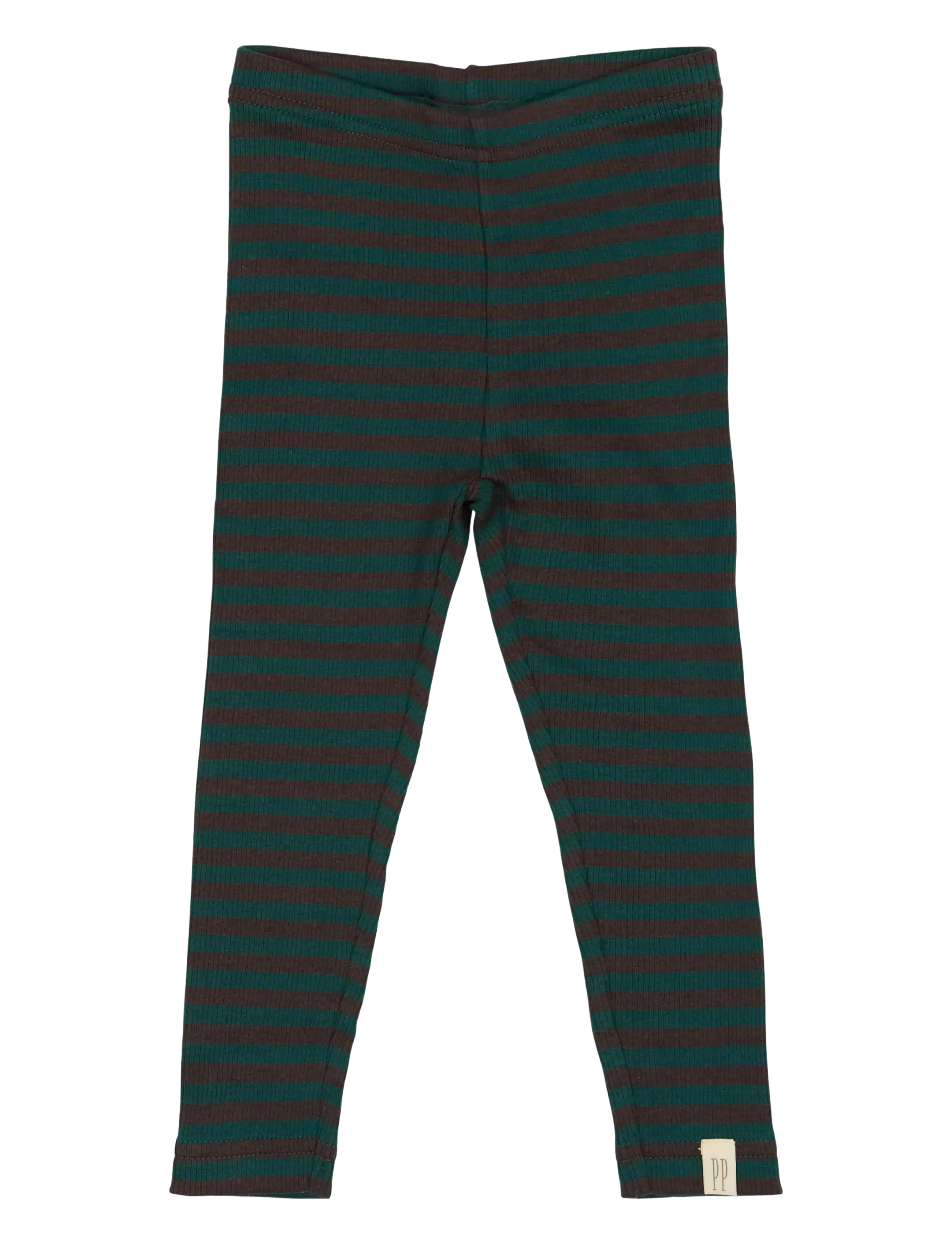 Legging Modal Striped - DARK SEA/COFFE BEAN