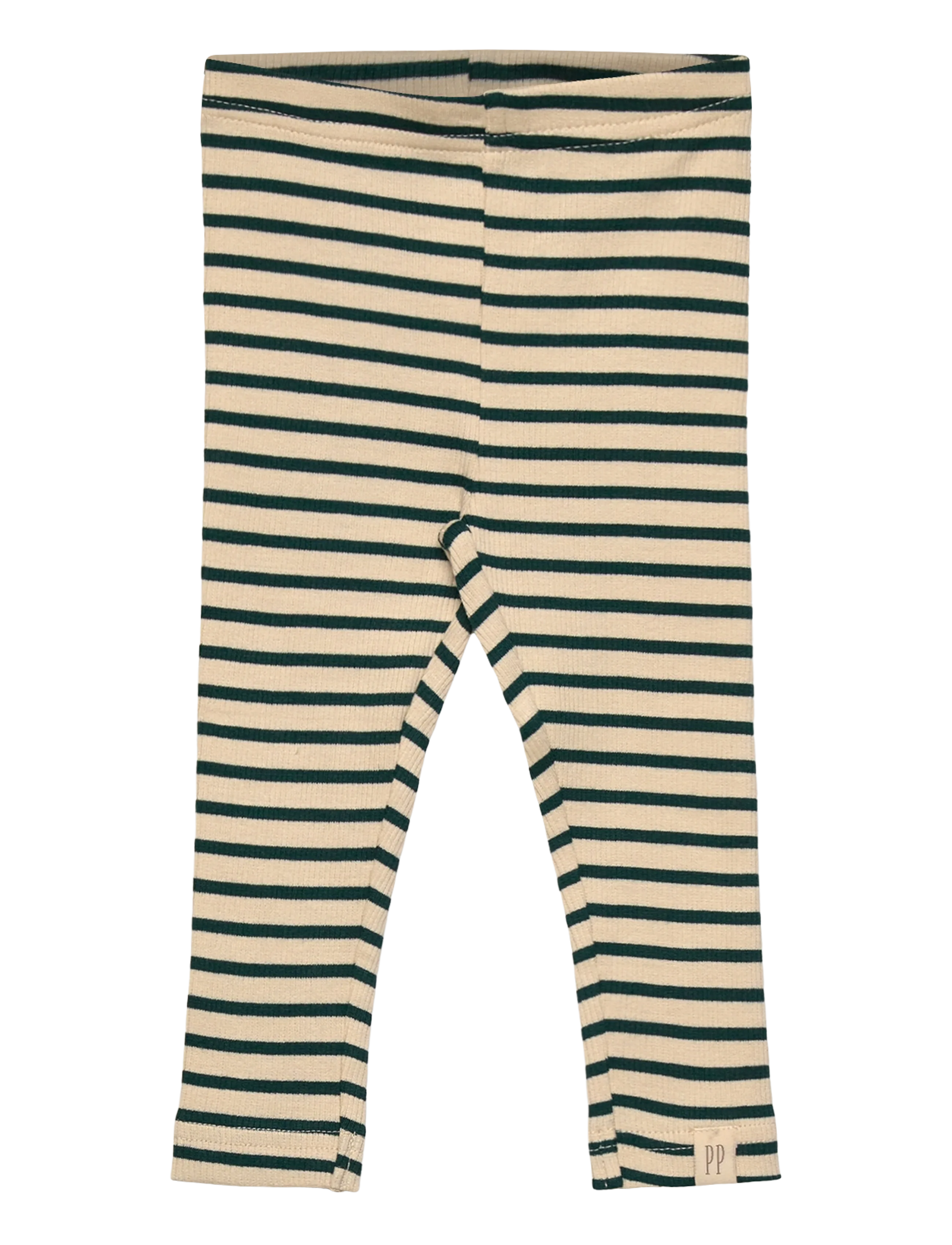 PETIT PIAO Legging Modal Gestreift Cream - 62 - Kinder