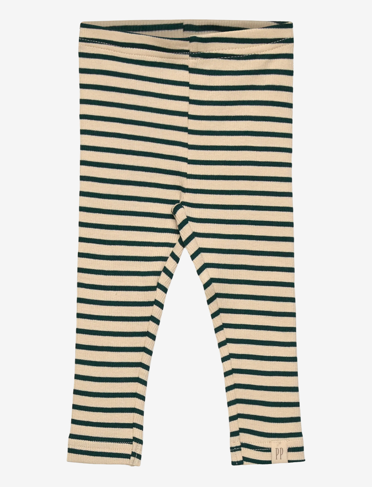 Petit Piao - Legging Modal Striped - leggings - dark sea/off white - 0