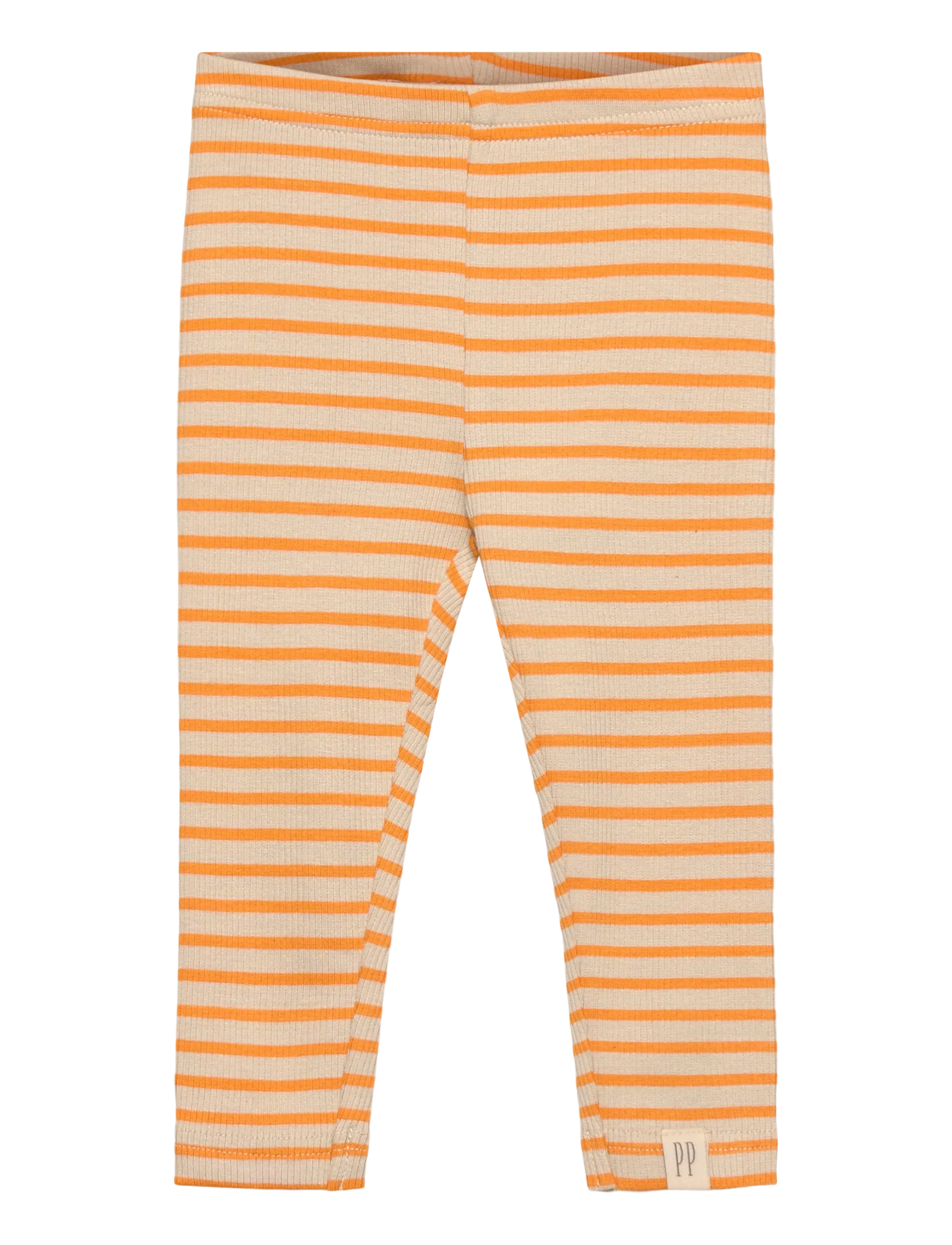 Petit Piao Legging Modal Striped - Underdele - SUNFLOWER/OFF WHITE / yellow