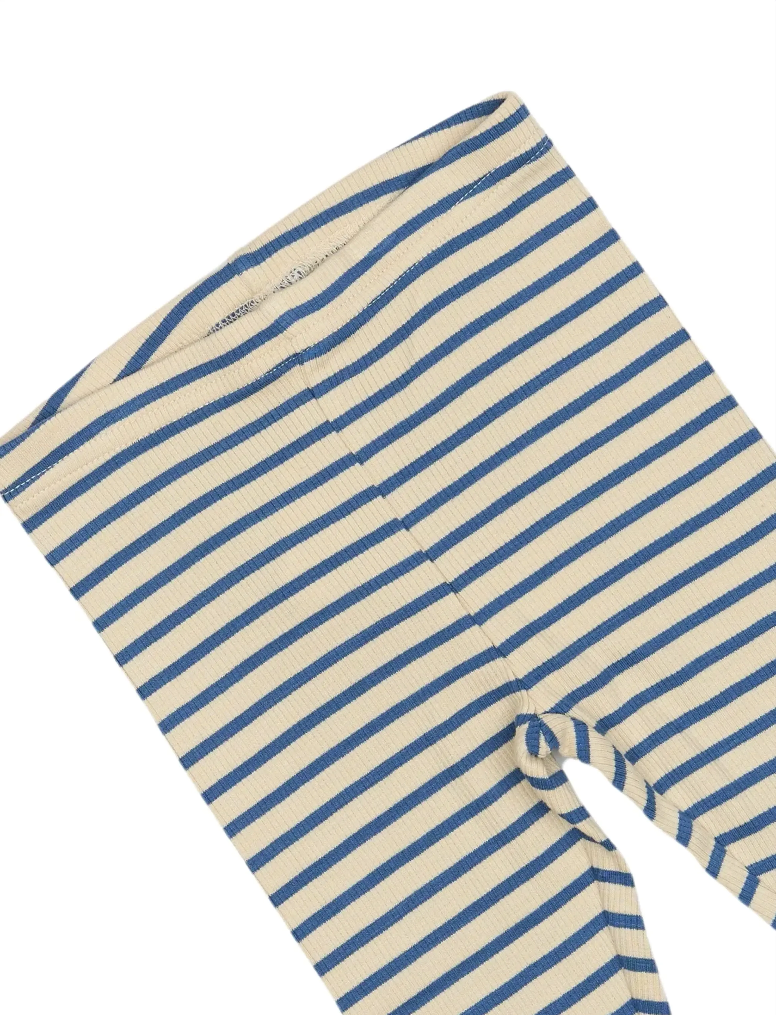 Petit Piao - Legging Modal Striped - leggings - true navy/off white - 2