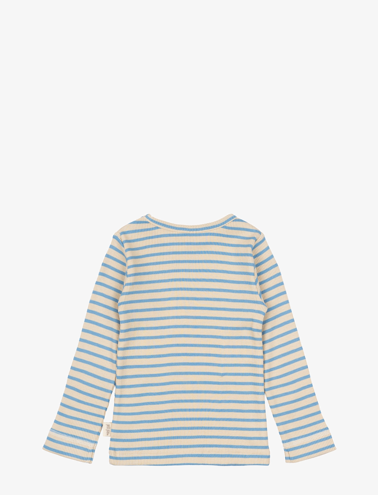 Petit Piao - T-shirt L/S Modal Striped - allure blue/dark off white - 1