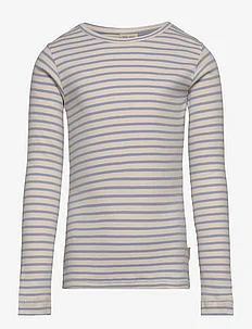 T-shirt L/S Modal Striped, Petit Piao