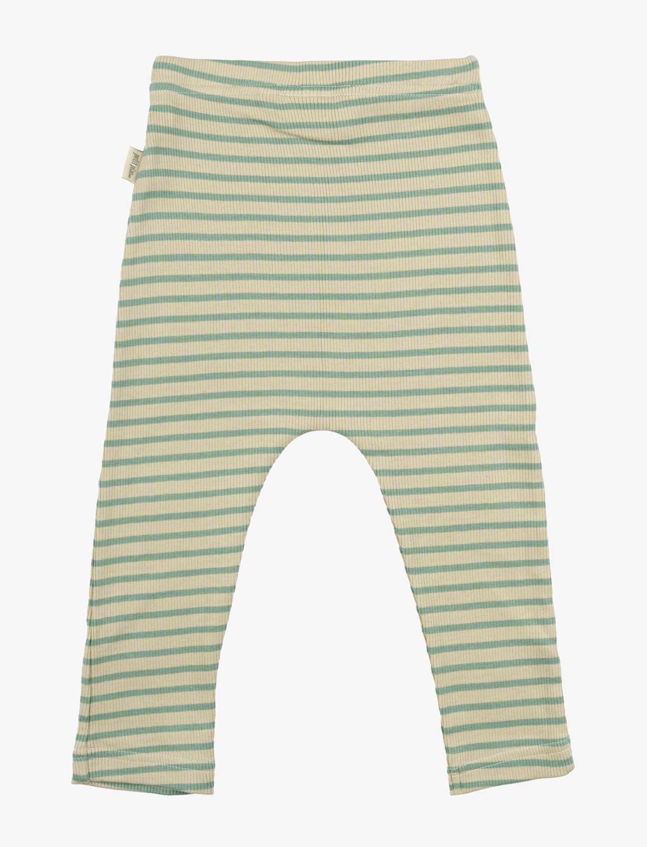 Petit Piao - Pants Modal Striped - granite green/dark off white - 1