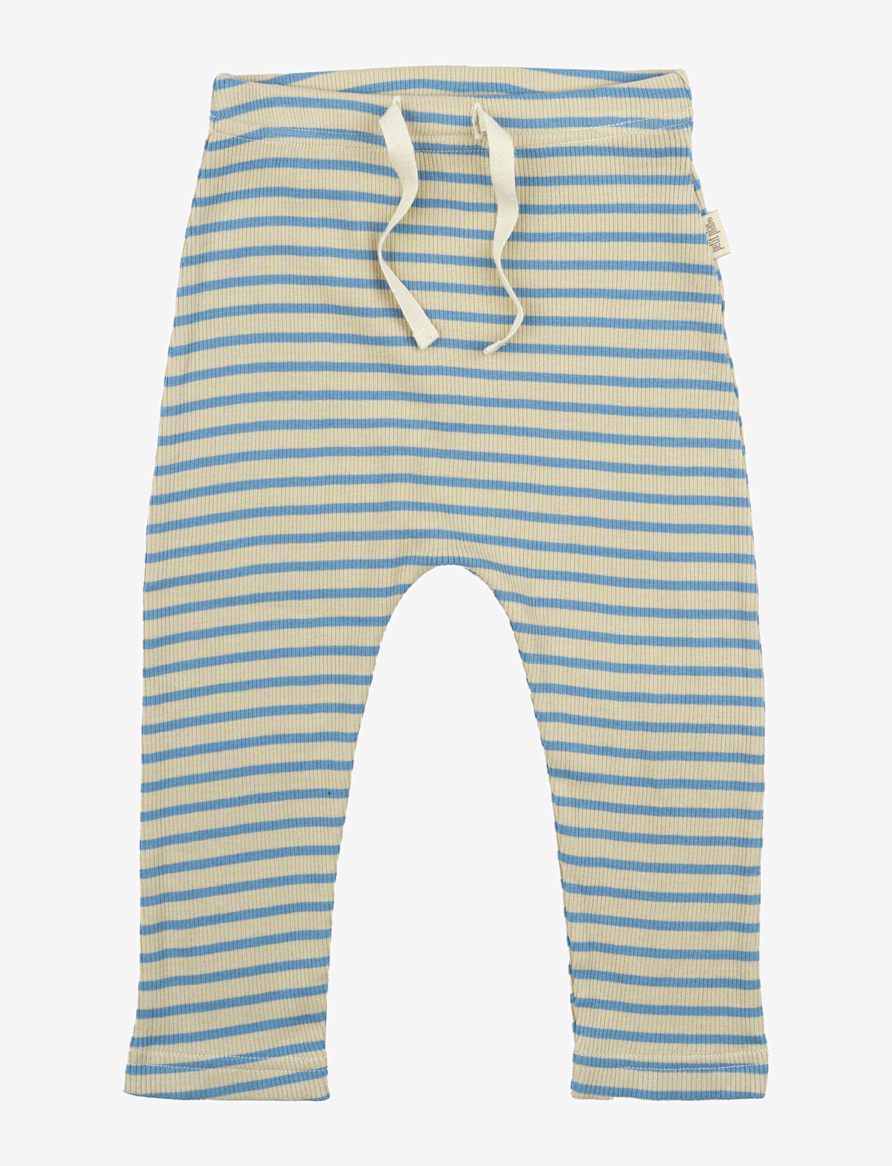 Petit Piao - Pants Modal Striped - leggings - allure blue/dark off white - 0