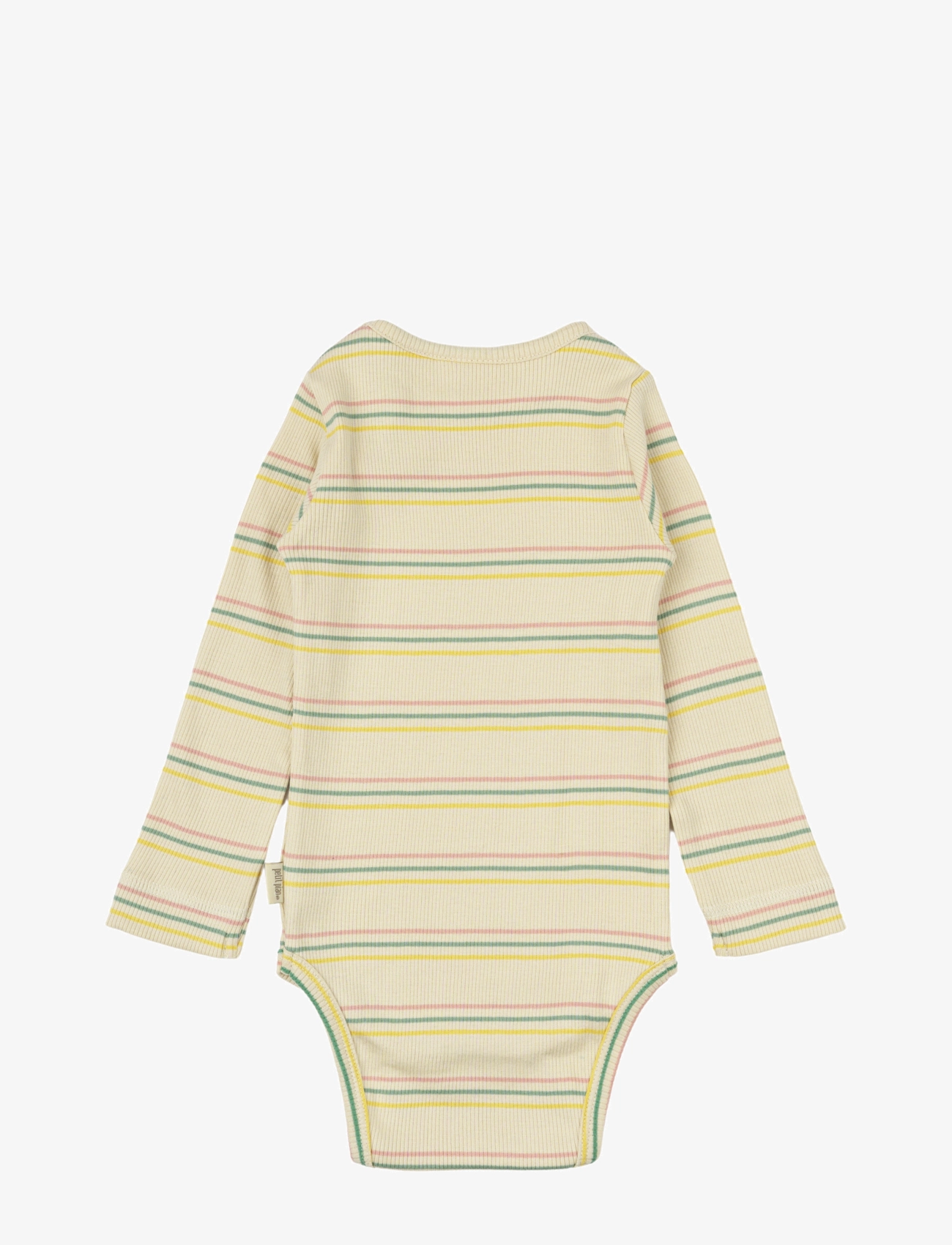 Petit Piao - Body L/S Modal Multi Striped - bright rose multi stripe - 1