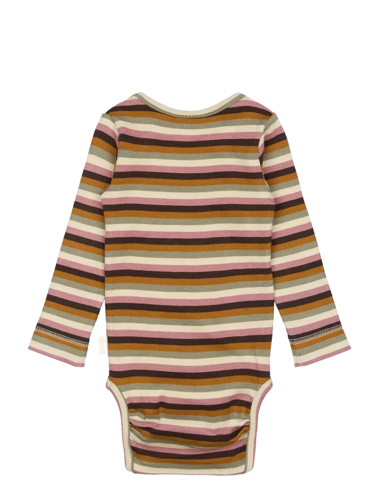 Petit Piao - Body L/S Modal Multi Striped - nostalgic rose multi stripe - 1