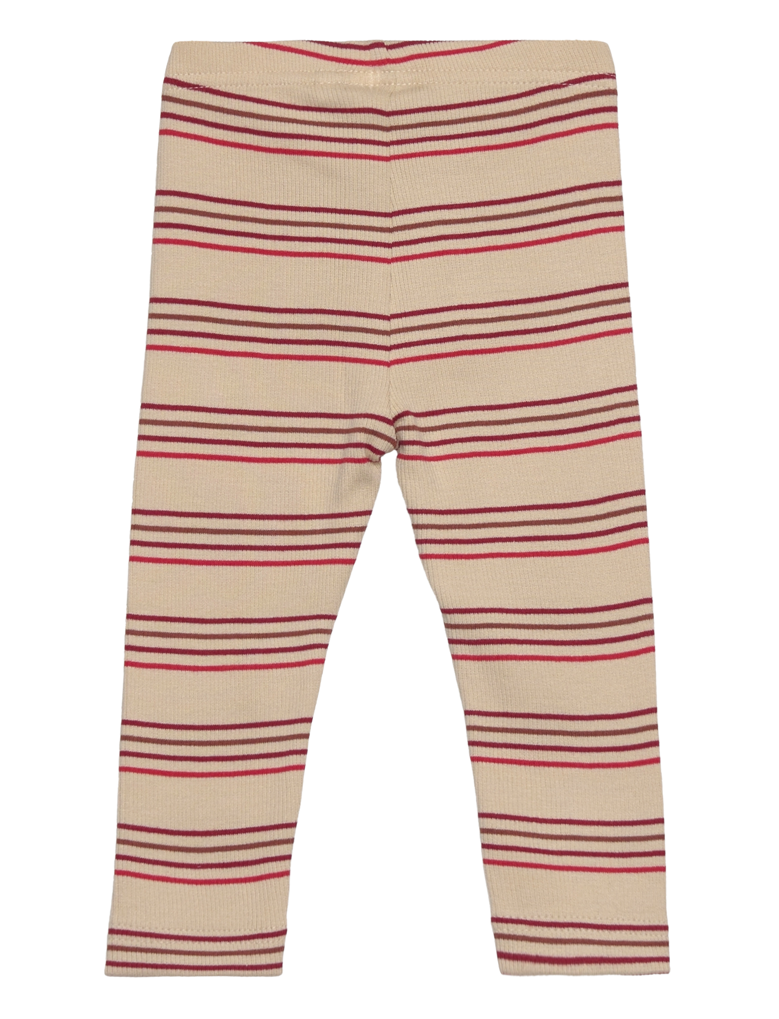 Petit Piao - Legging Modal Multi Striped - chili pepper multi stripe - 1
