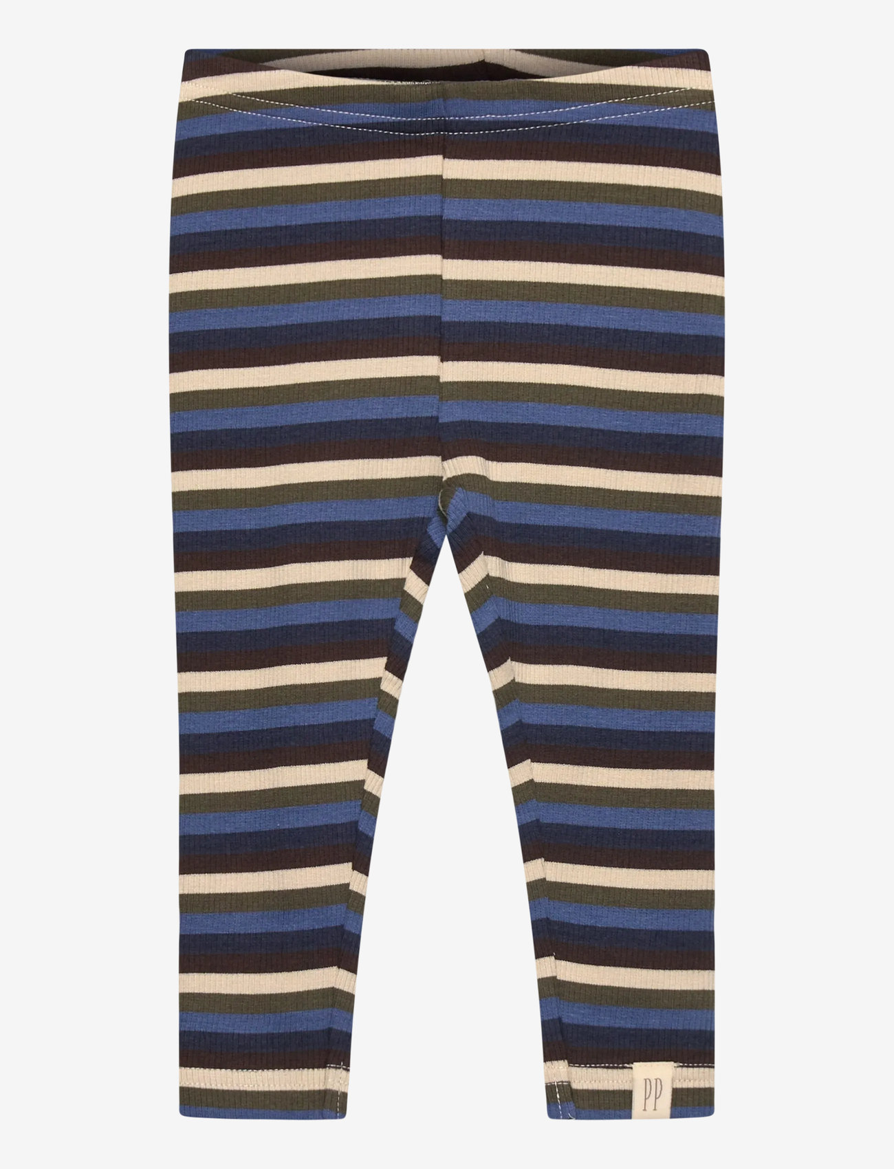 Petit Piao - Legging Modal Multi Striped - leggings - true navy multistripe - 0