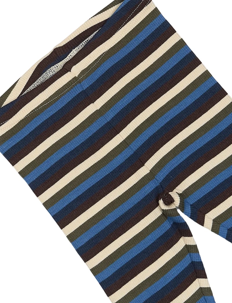 Petit Piao - Legging Modal Multi Striped - retuusid - true navy multistripe - 2