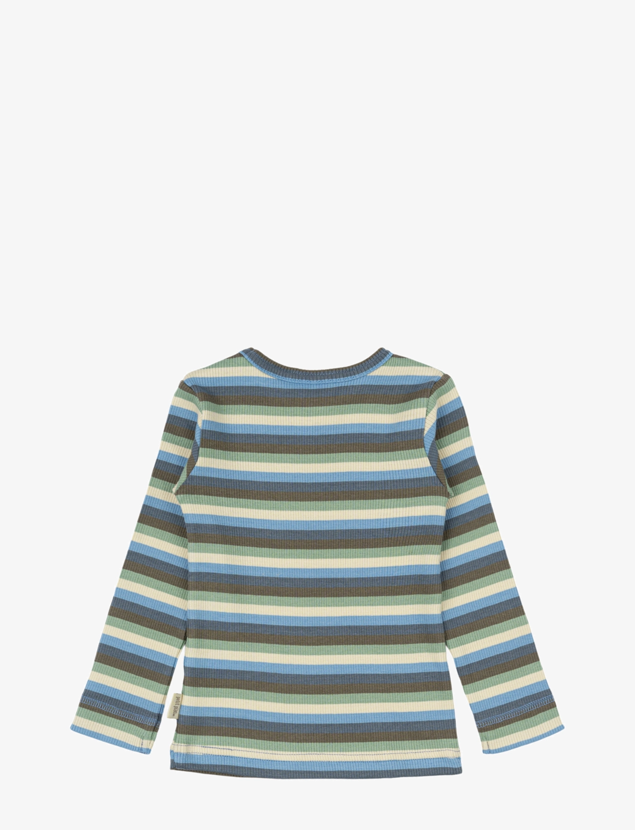 Petit Piao - T-shirt L/S Modal Multi Striped - allure blue multi stripe - 1