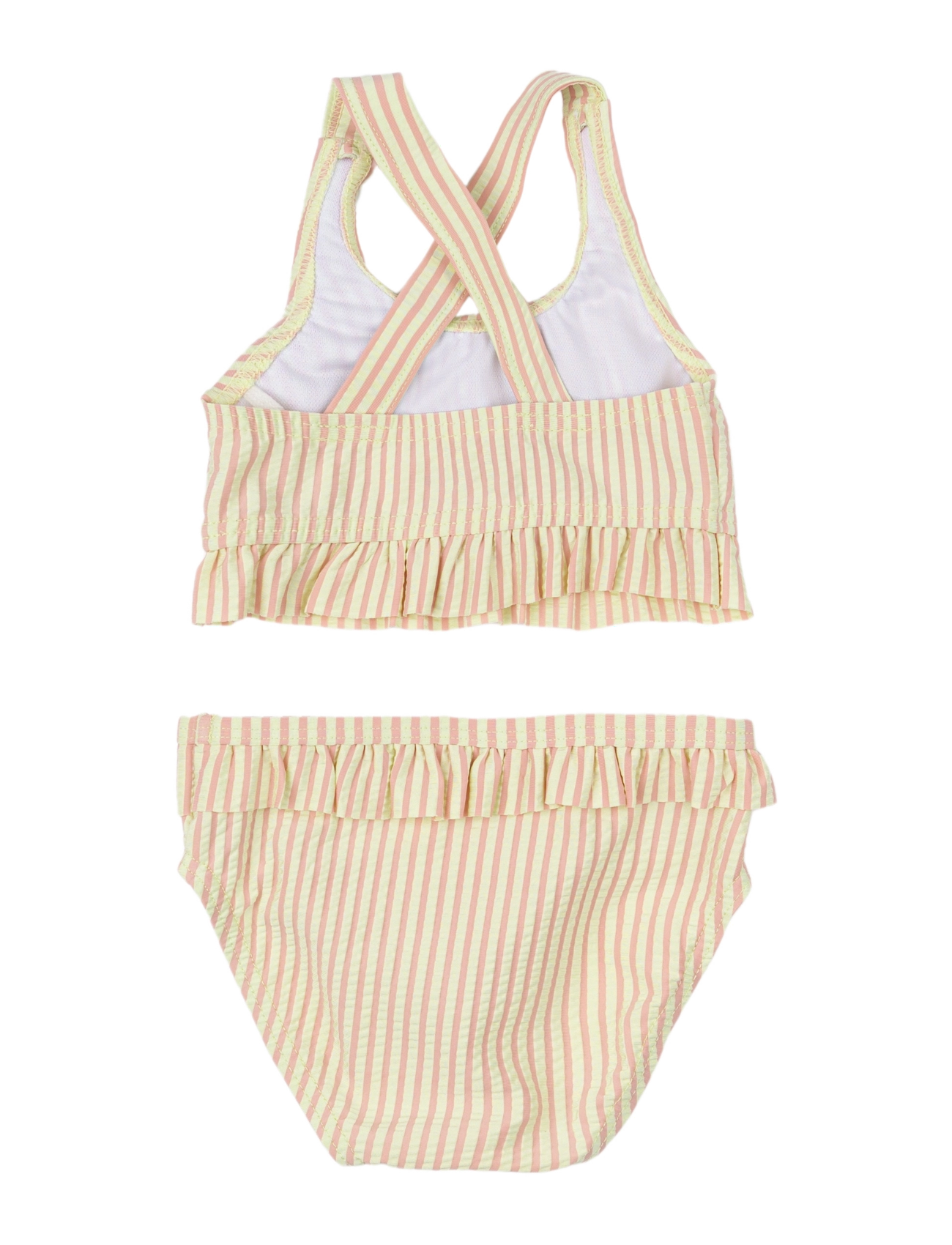 Petit Piao - Swim Bikini - bright rose/white - 1