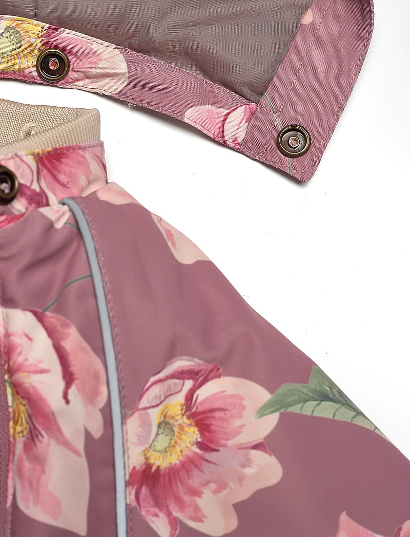 Petit Piao - PPDard Snowsuit - schneeanzug - autumn anemone aop - 3