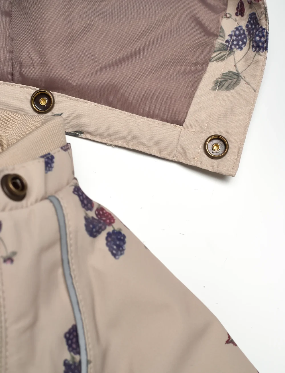 Petit Piao - PPDard Snowsuit - schneeanzug - blackberry aop - 3