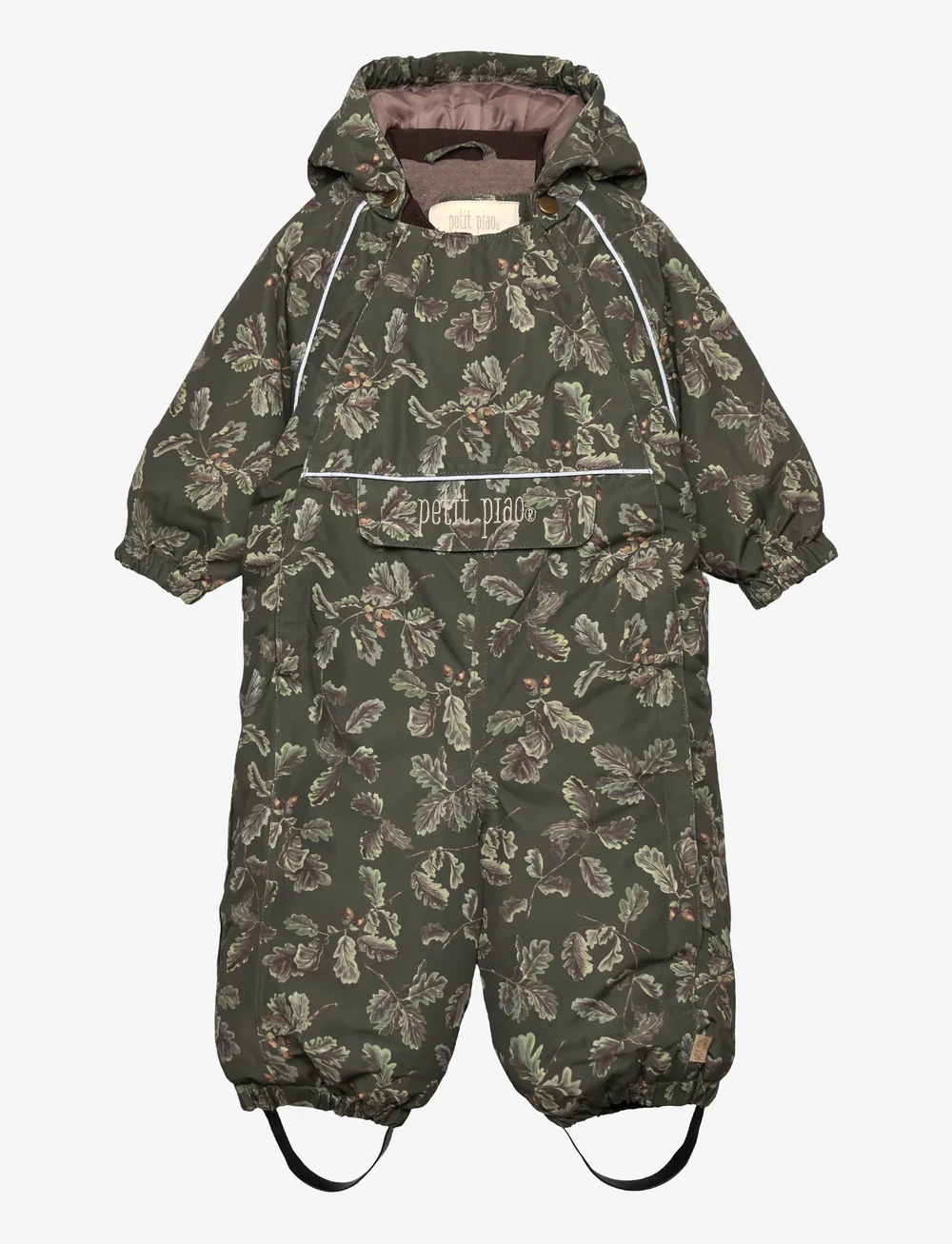 Petit Piao - PPDard Snowsuit - schneeanzug - oak aop - 0