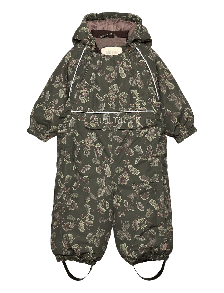 Petit Piao - PPDard Snowsuit - schneeanzug - oak aop - 0