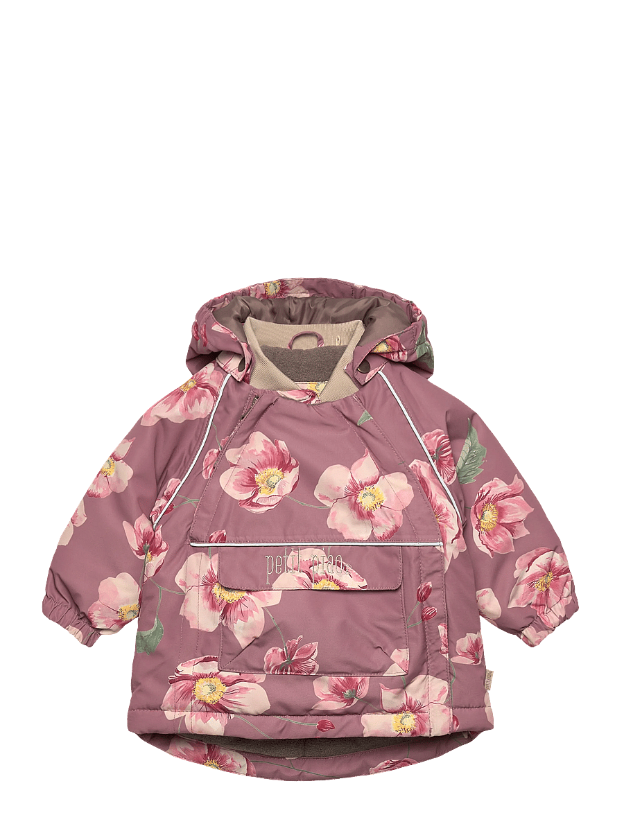 Petit Piao - PPDard Winter Jacket - dunjackor & fodrade jackor - autumn anemone aop - 0