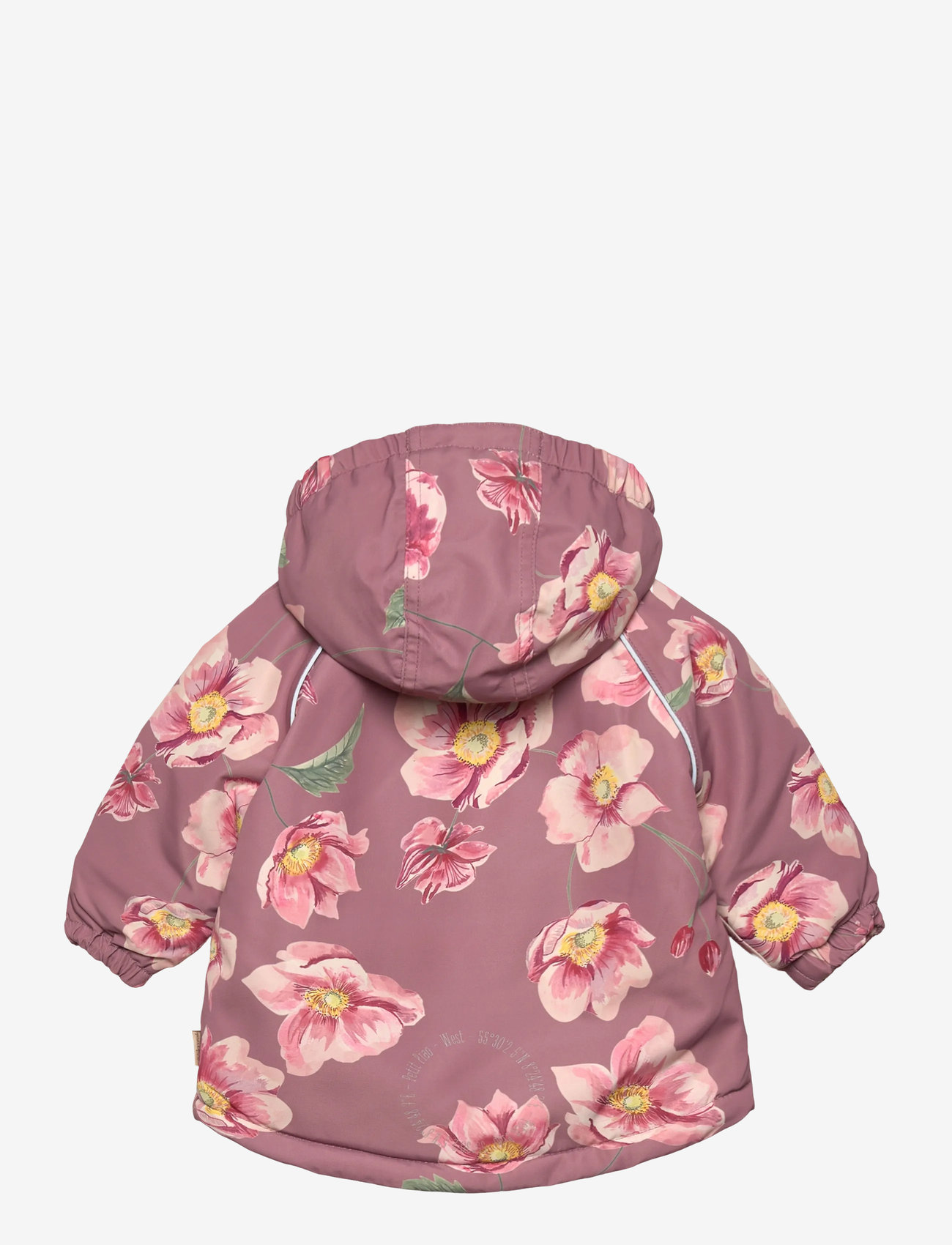 Petit Piao - PPDard Winter Jacket - børn - autumn anemone aop - 1
