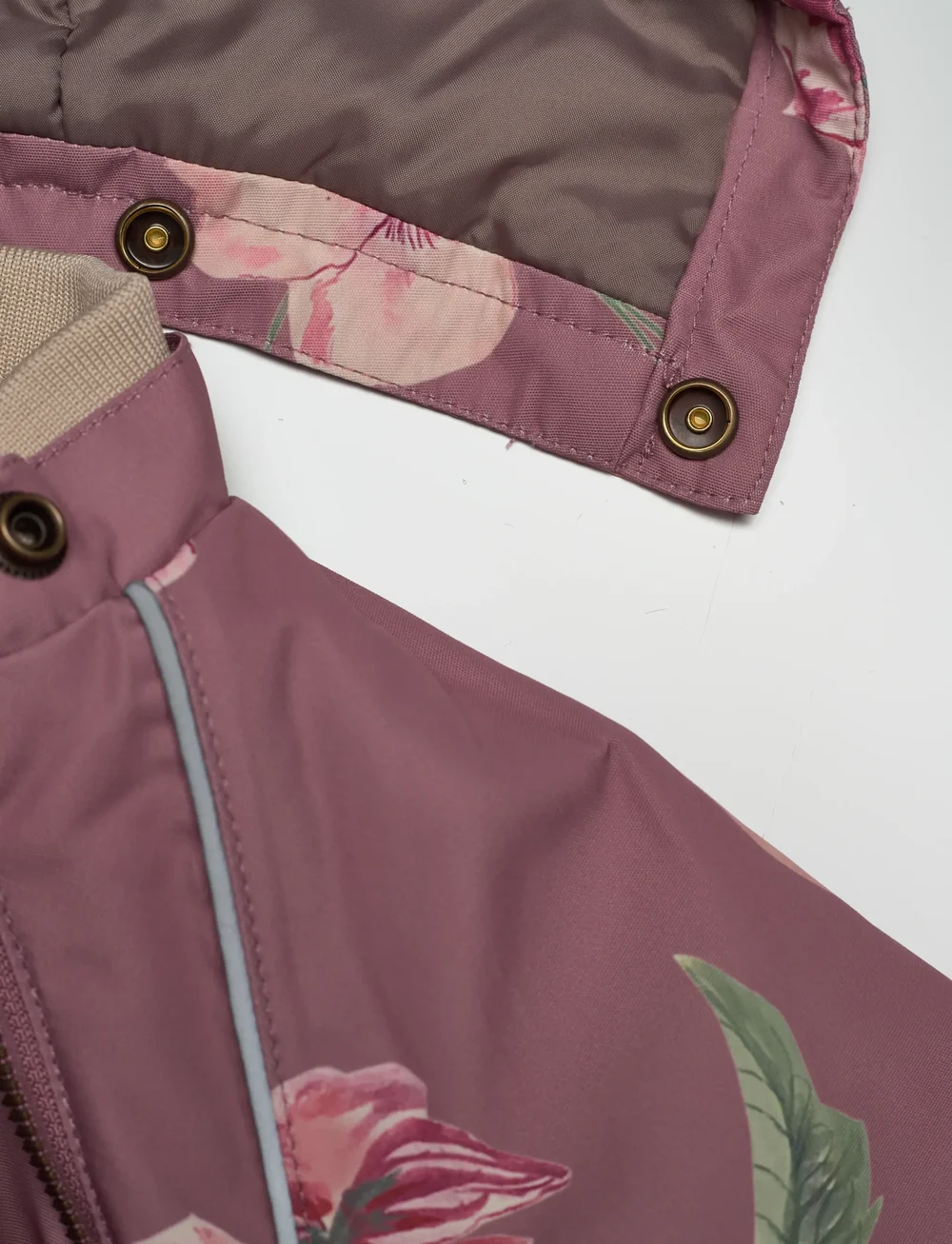 Petit Piao - PPDard Winter Jacket - dunjackor & fodrade jackor - autumn anemone aop - 3