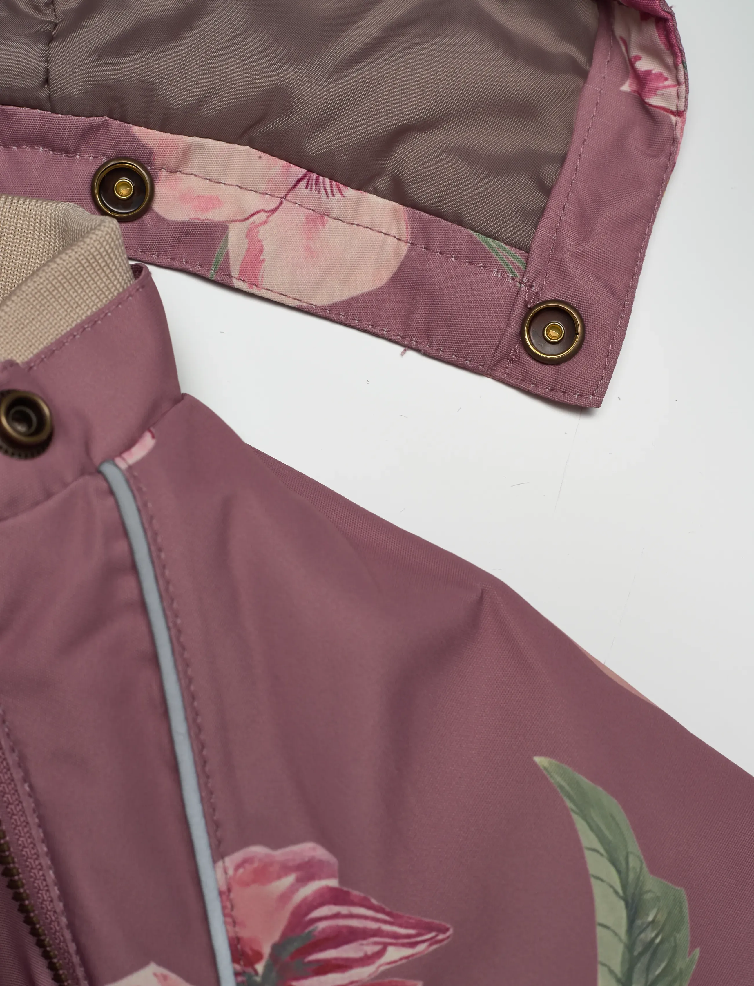 Petit Piao - PPDard Winter Jacket - Žieminės striukės - autumn anemone aop - 3