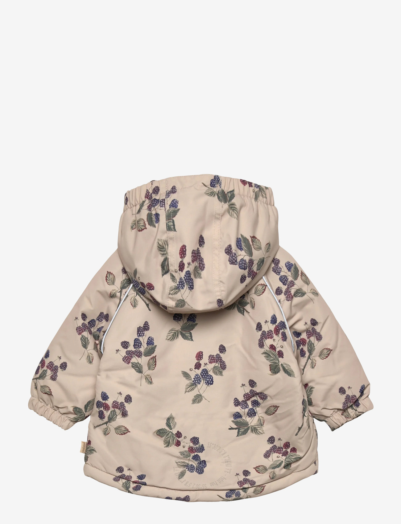 Petit Piao - PPDard Winter Jacket - untuva- & toppatakit - blackberry aop - 1