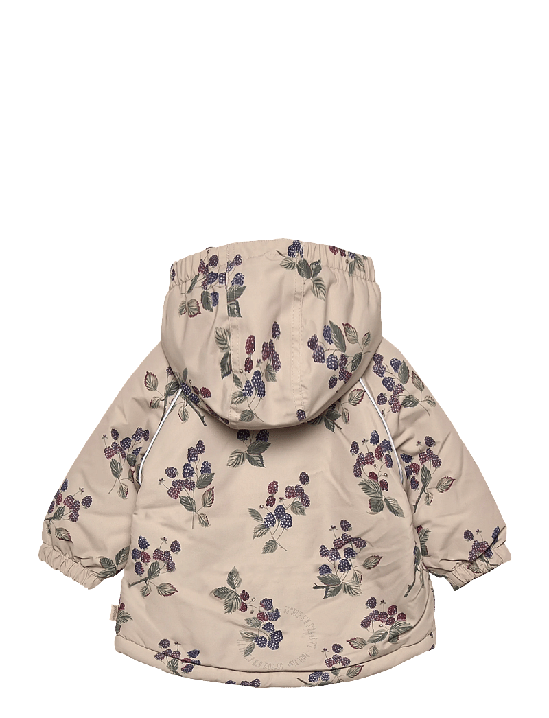 Petit Piao - PPDard Winter Jacket - puhvis ja polsterdatud - blackberry aop - 1