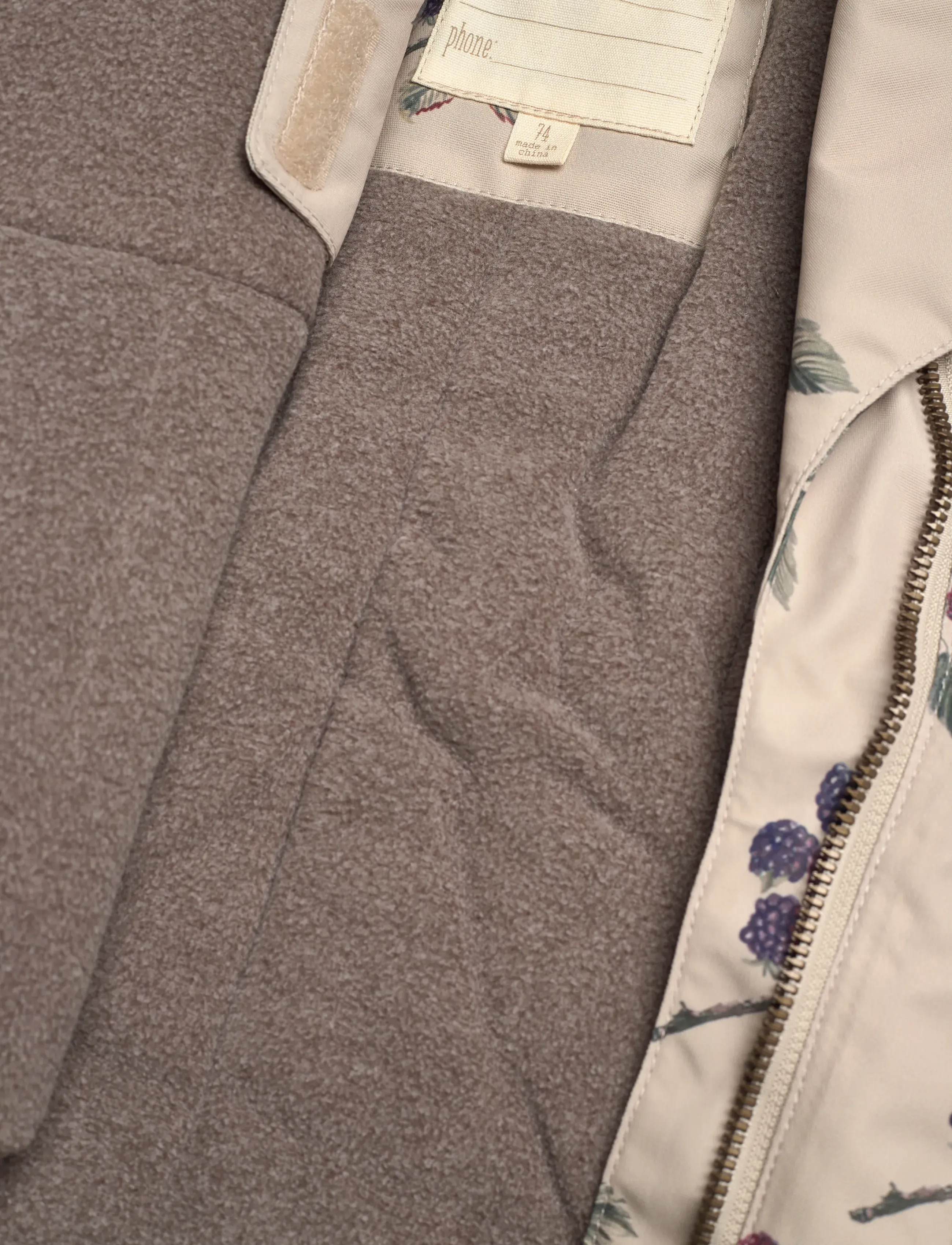 Petit Piao - PPDard Winter Jacket - Žieminės striukės - blackberry aop - 4