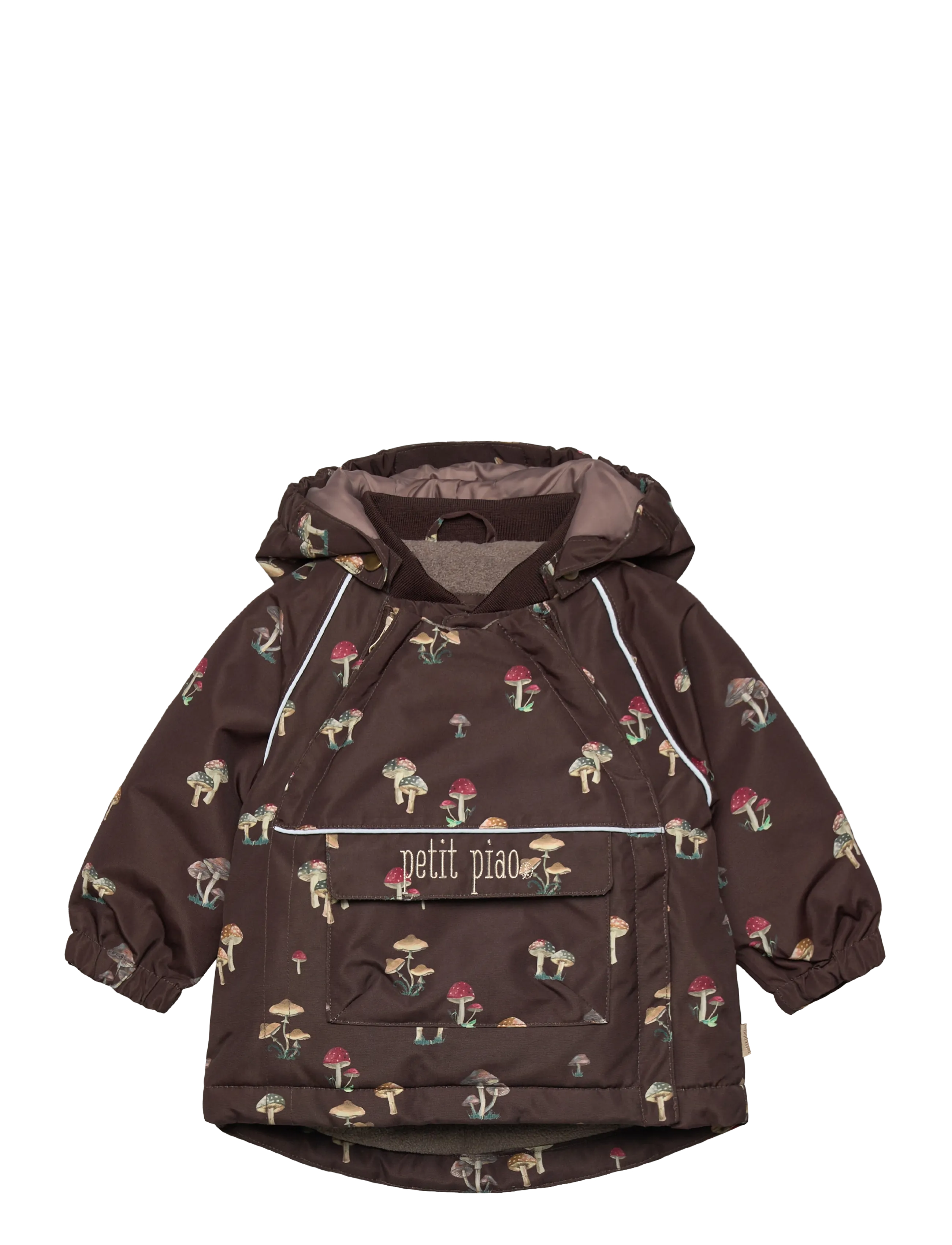 Petit Piao Ppdard Winter Jacket, 74, Brown, Jakker Og Frakker > Vinterjakker, Børn