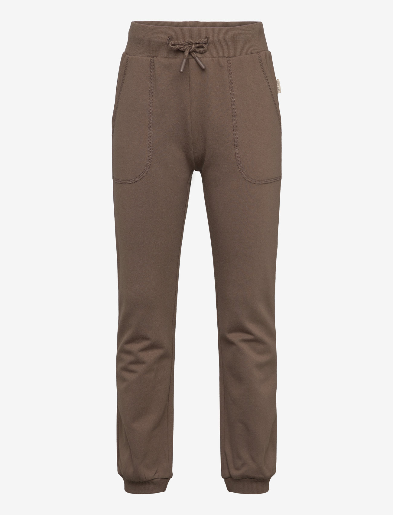 Petit Piao - Sweat Pants Line - chocolate brown stripe - 0