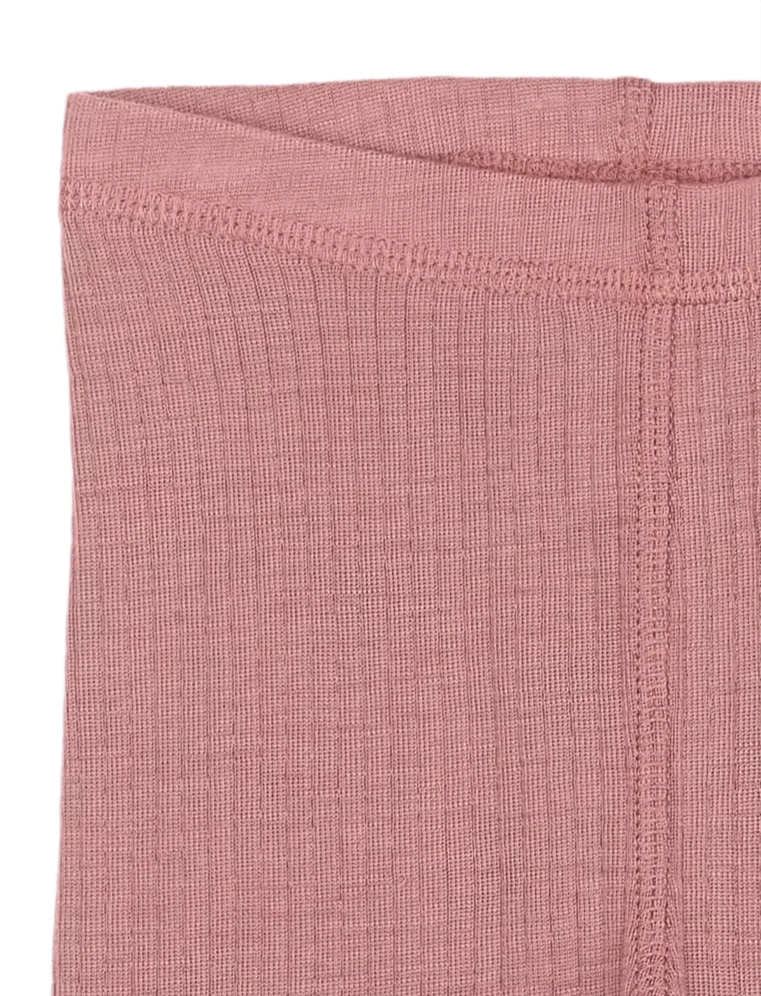 Petit Piao - PPDante Leggings Merino Wool - nostalgic rose - 2