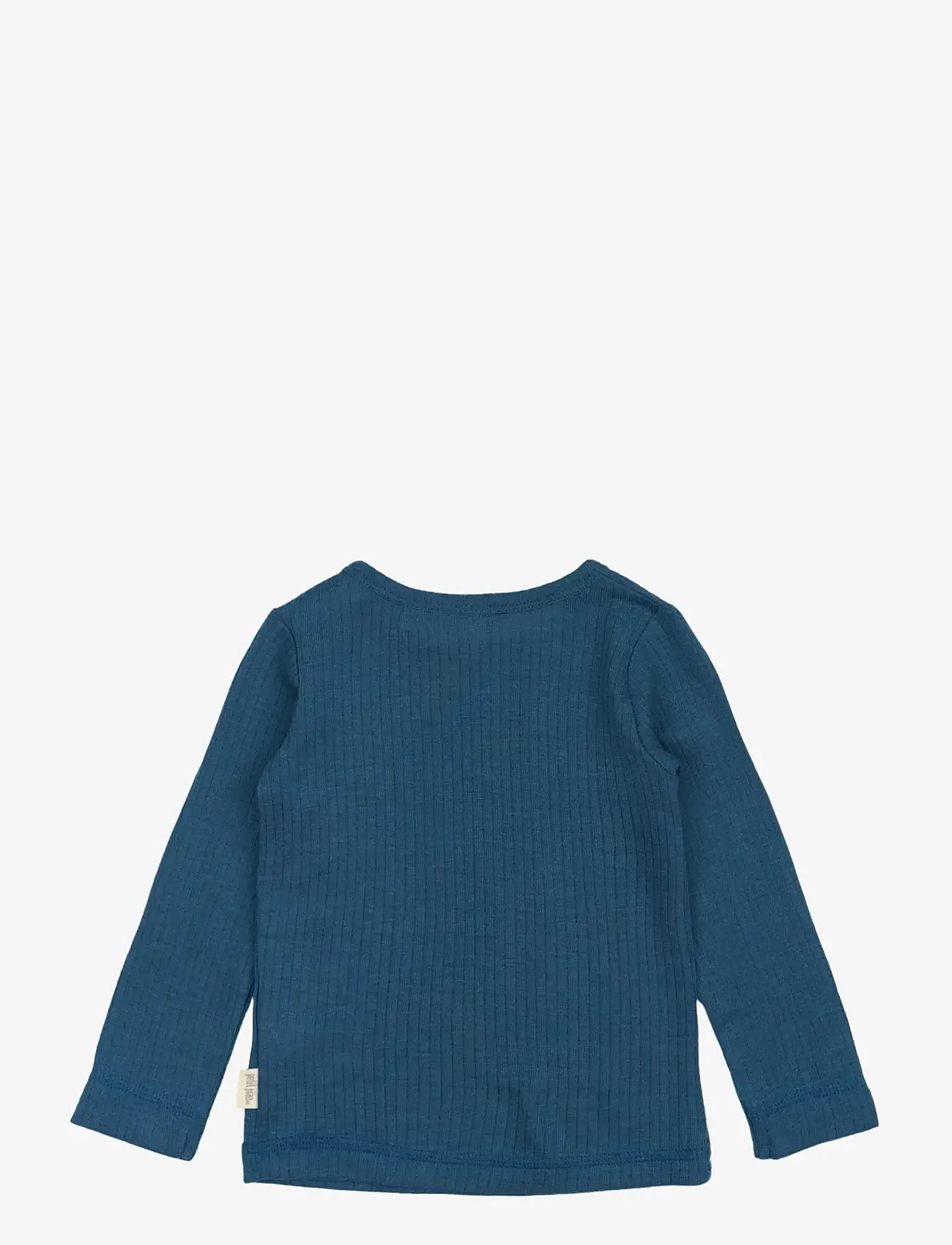 Petit Piao - PPDante T-Shirt L/S Meriono Wool - langärmelig - ensign blue - 1