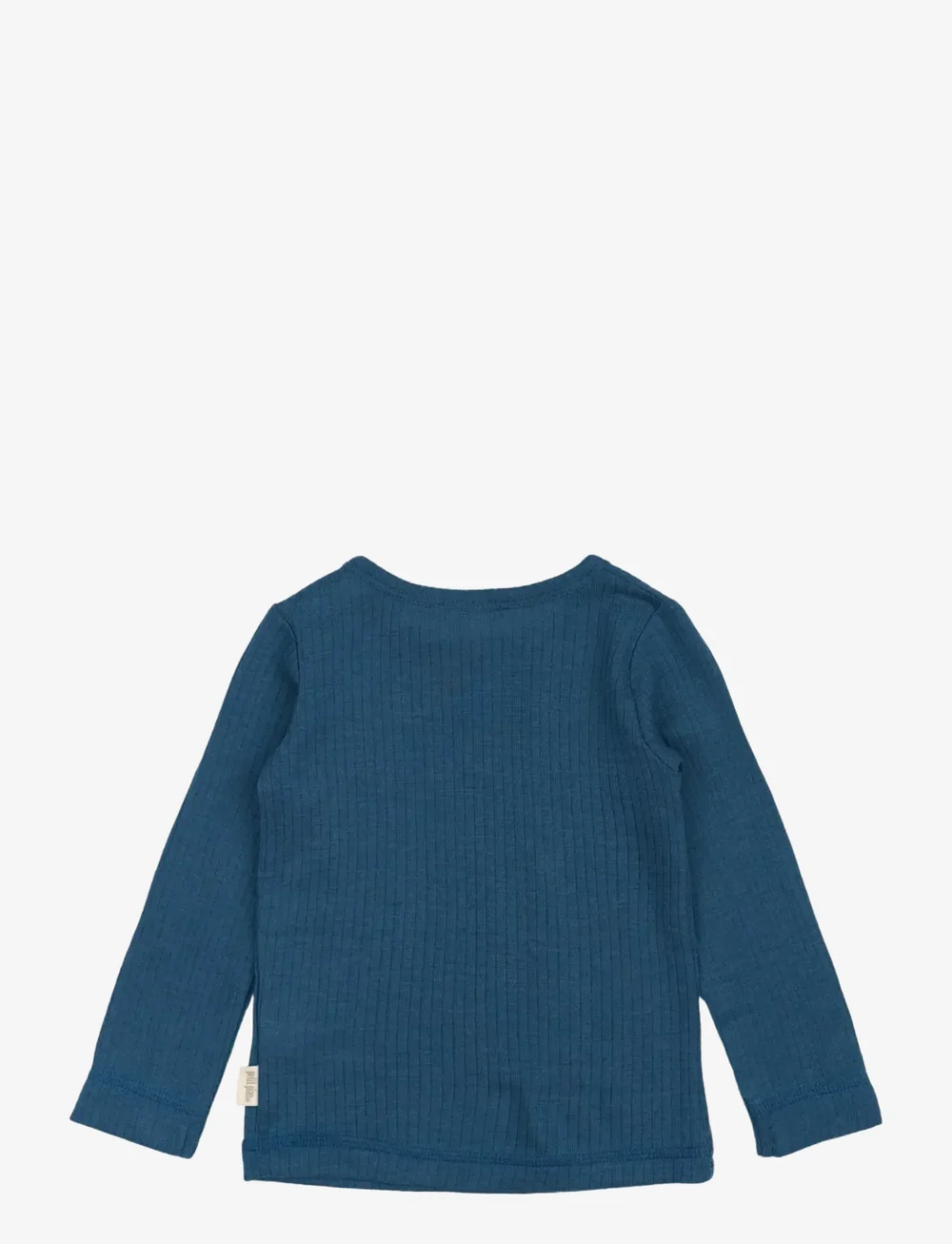 Petit Piao - PPDante T-Shirt L/S Meriono Wool - long-sleeved t-shirts - ensign blue - 1