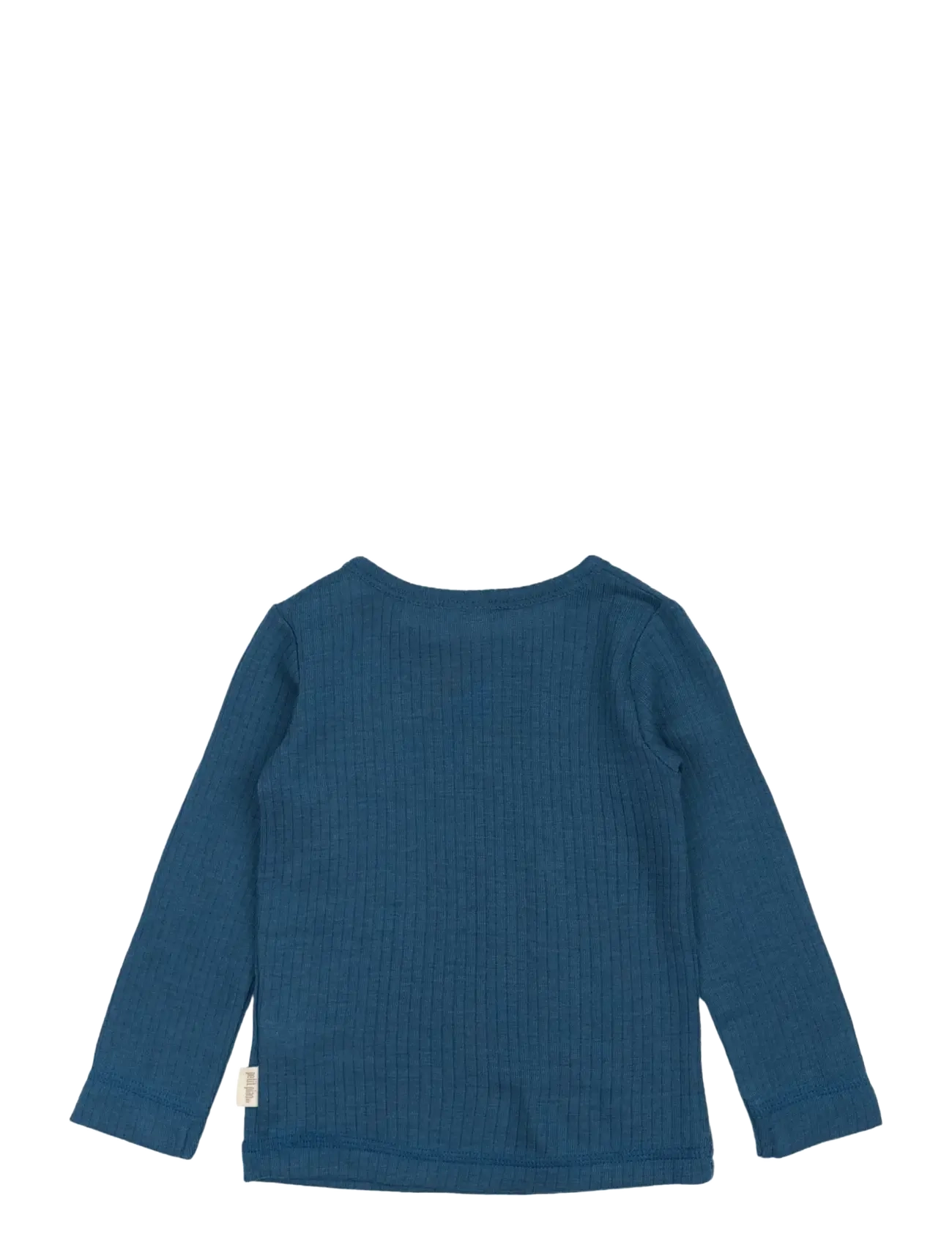 Petit Piao - PPDante T-Shirt L/S Meriono Wool - ensign blue - 1