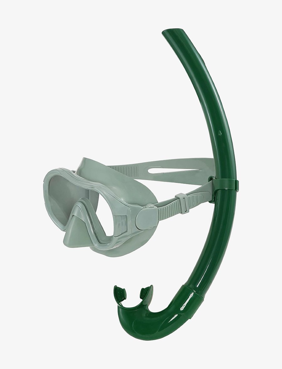 Petites Pommes - Betty Snorkeling Set - köfunarleikföng - calile/oxford green - 2