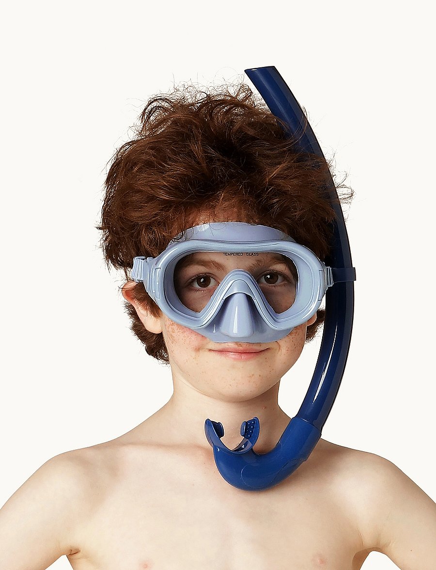 Petites Pommes - Betty Snorkeling Set - köfunarleikföng - nordic blue/cannes blue - 0