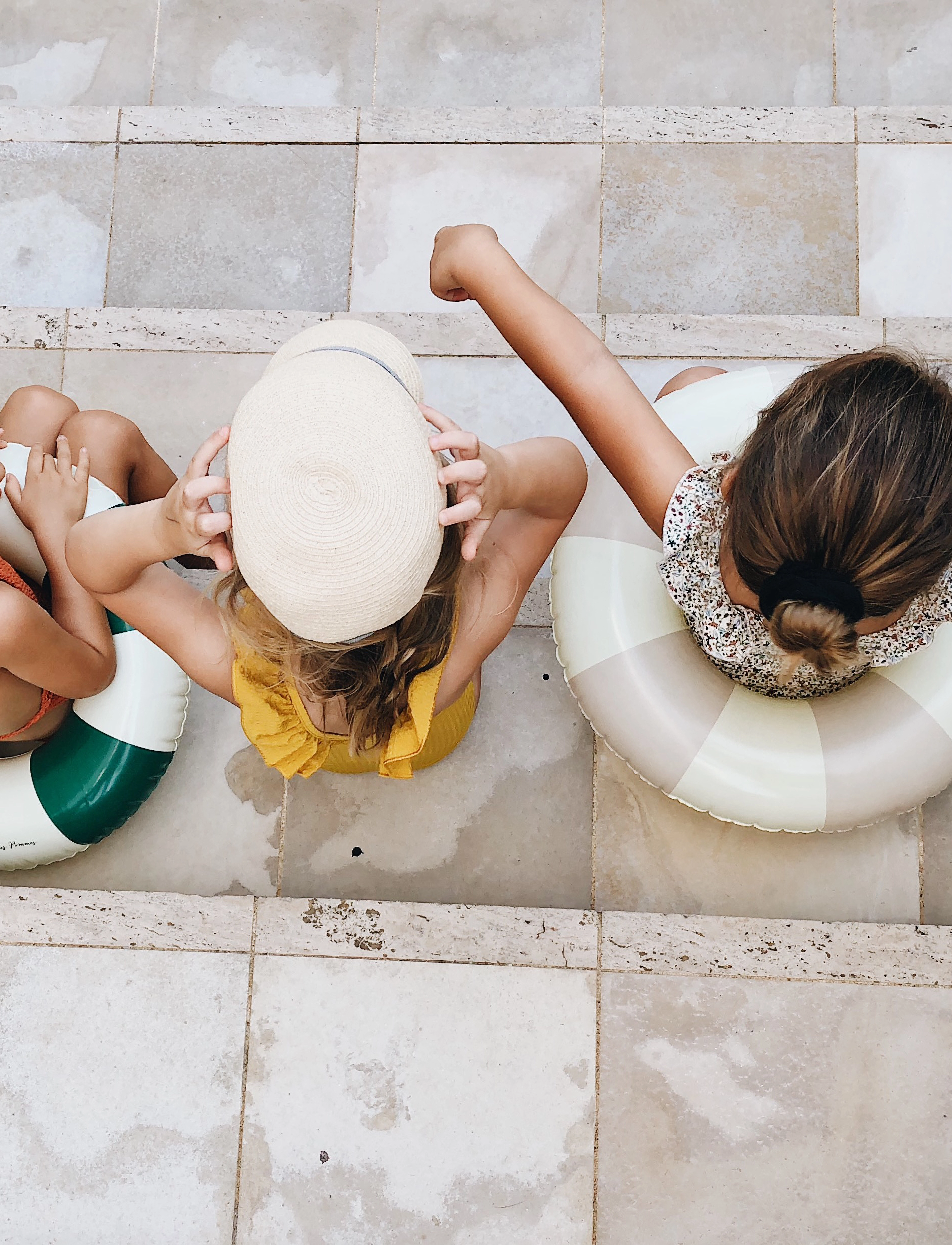 Petites Pommes Olivia Swim Ring, 1-3Y Max. weight: 20 kg, Green, Water Legetøj > Bath Rings & Bath Mattresses, Børn