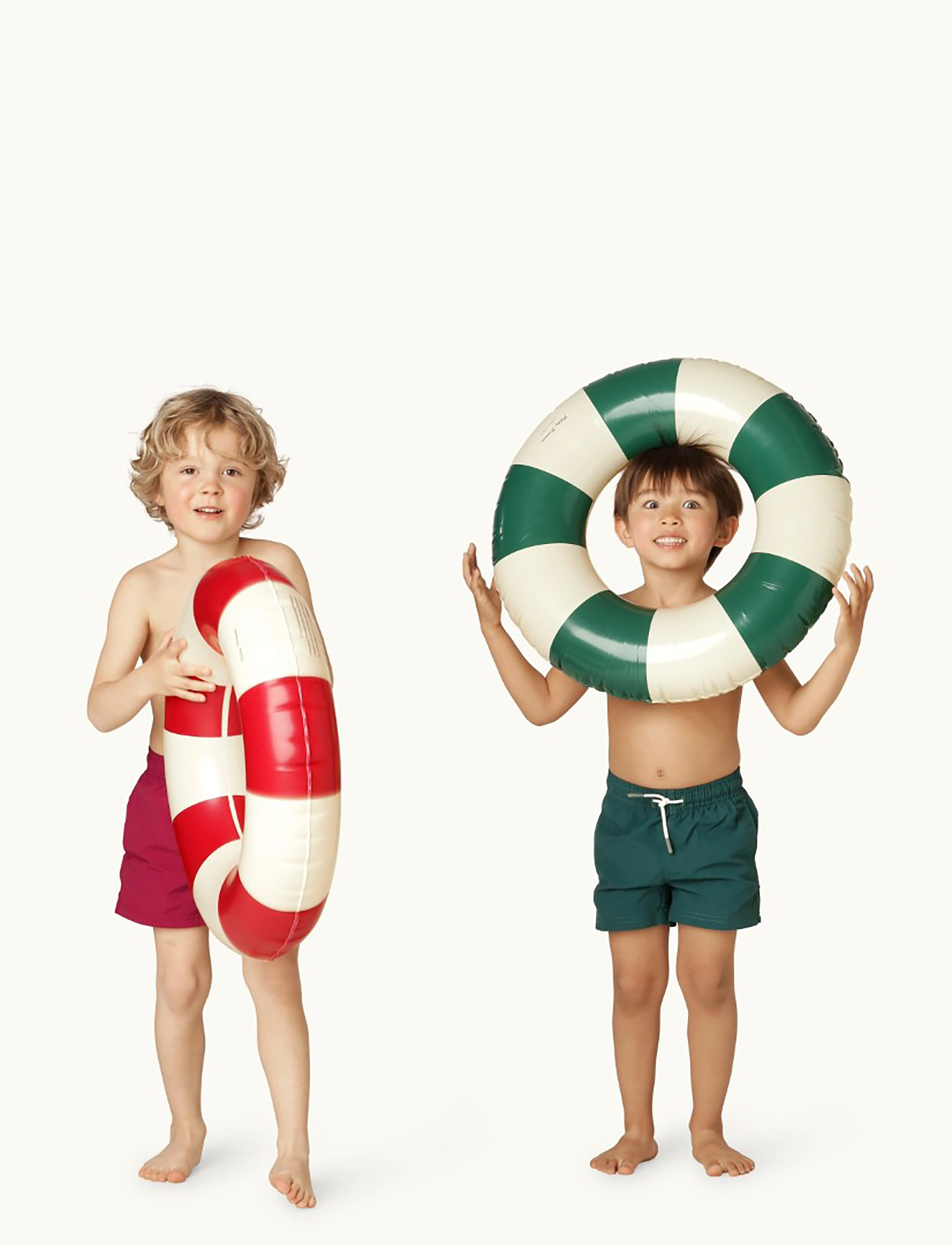 Petites Pommes - Anna Swim Ring - badringar & badmadrasser - oxford green - 2